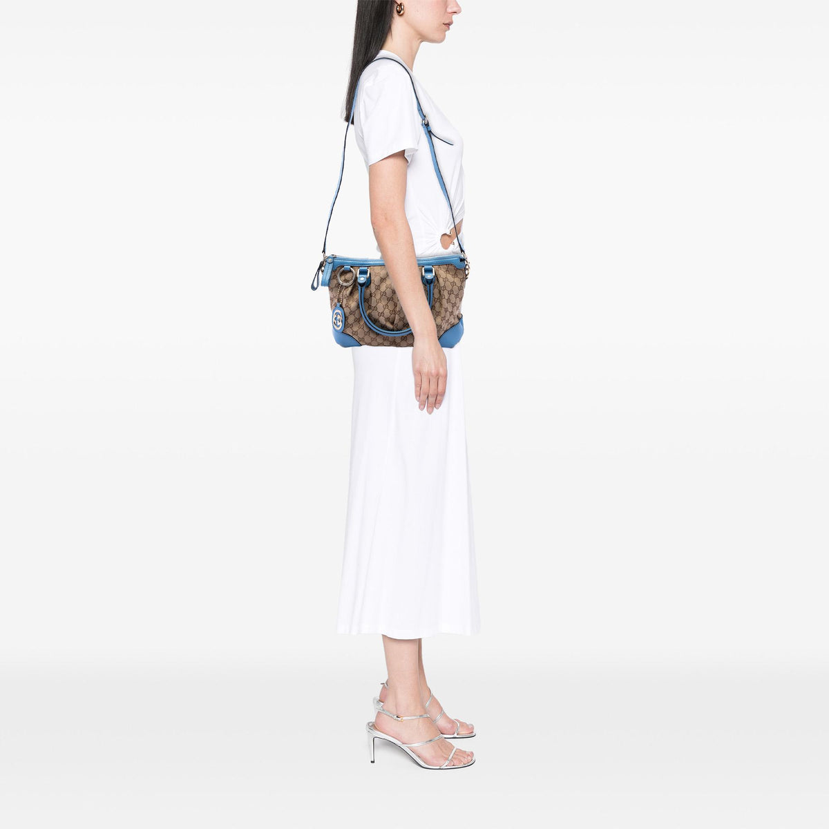 Gucci GG Canvas Sukey Satchel