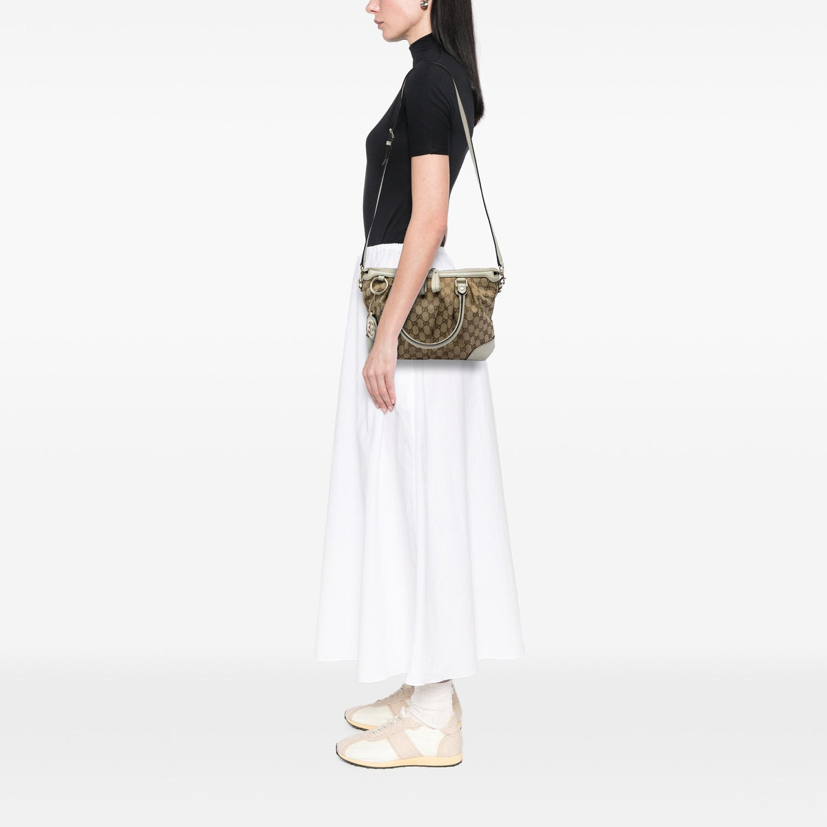 Gucci GG Canvas Sukey Satchel