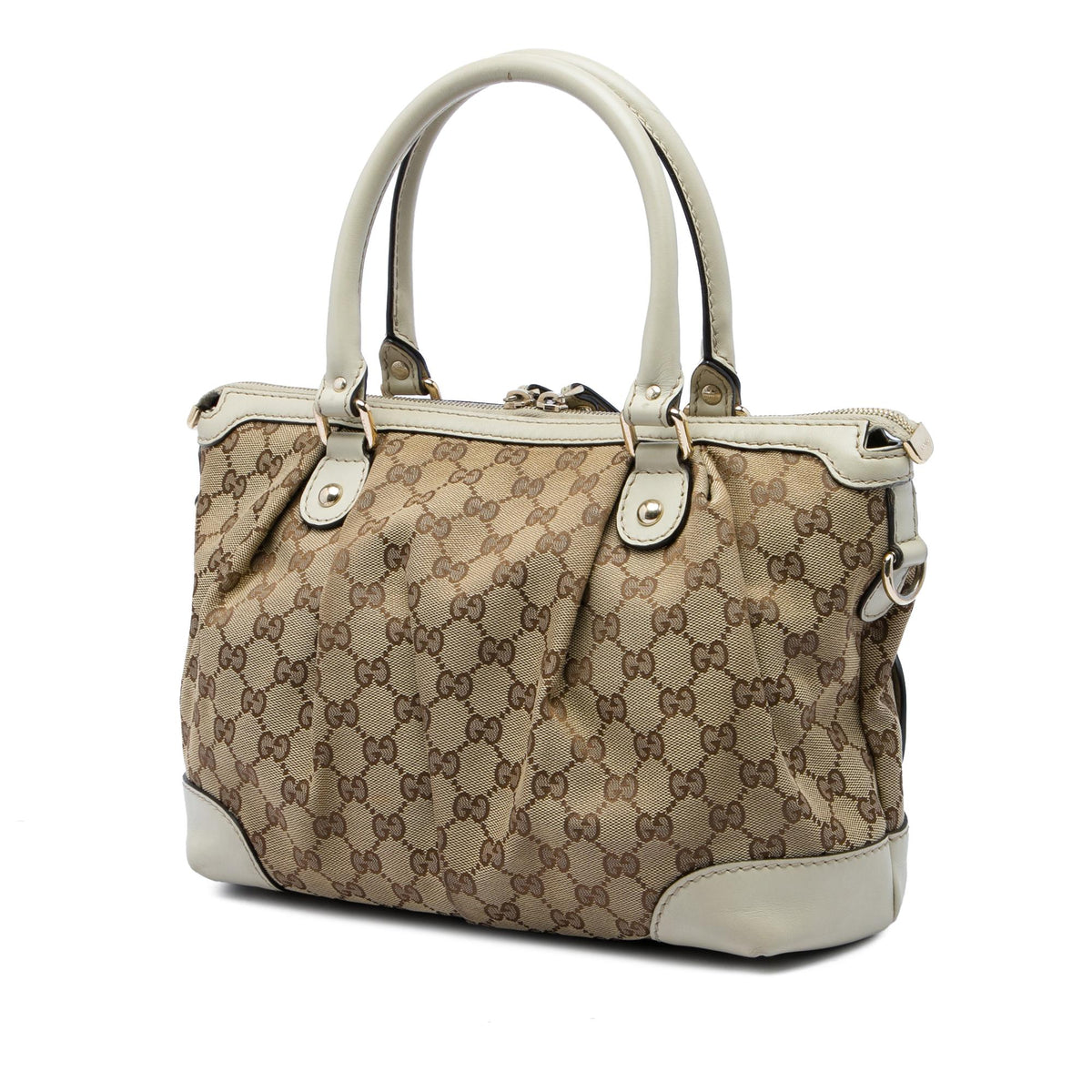 Gucci GG Canvas Sukey Satchel