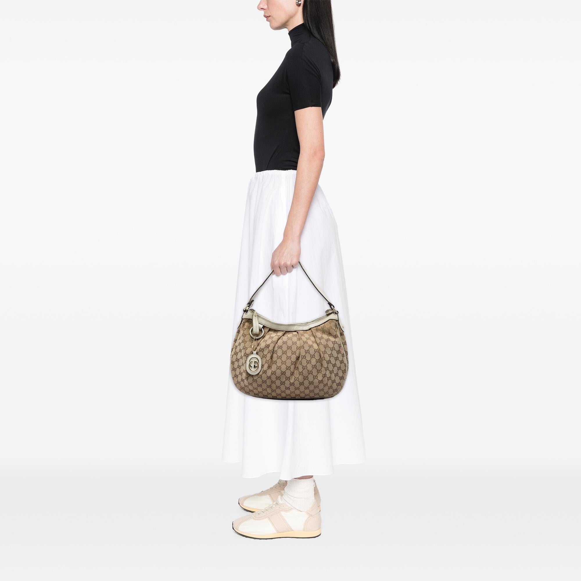Gucci GG Canvas Sukey Shoulder Bag