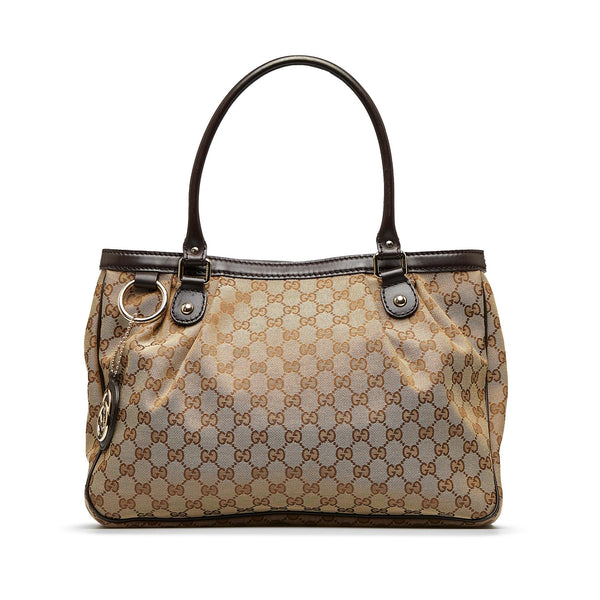 Gucci GG Canvas Sukey Tote Bag (SHG-ifpulK)