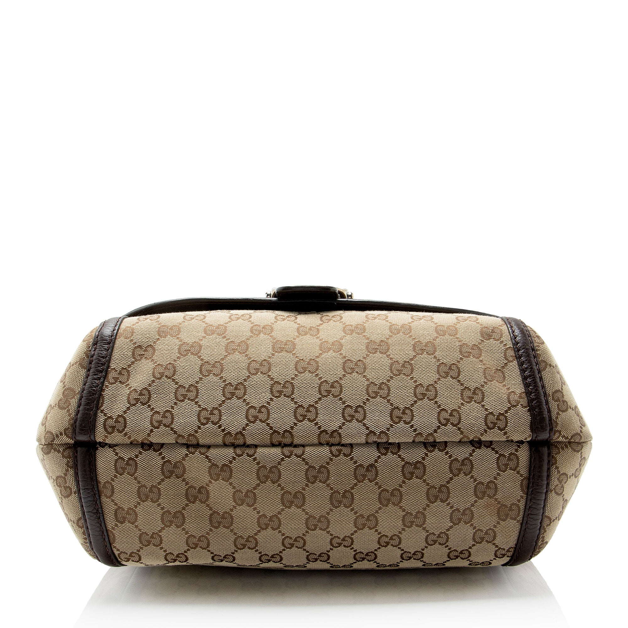 Gucci GG Canvas Techno Horsebit Flap Shoulder Bag