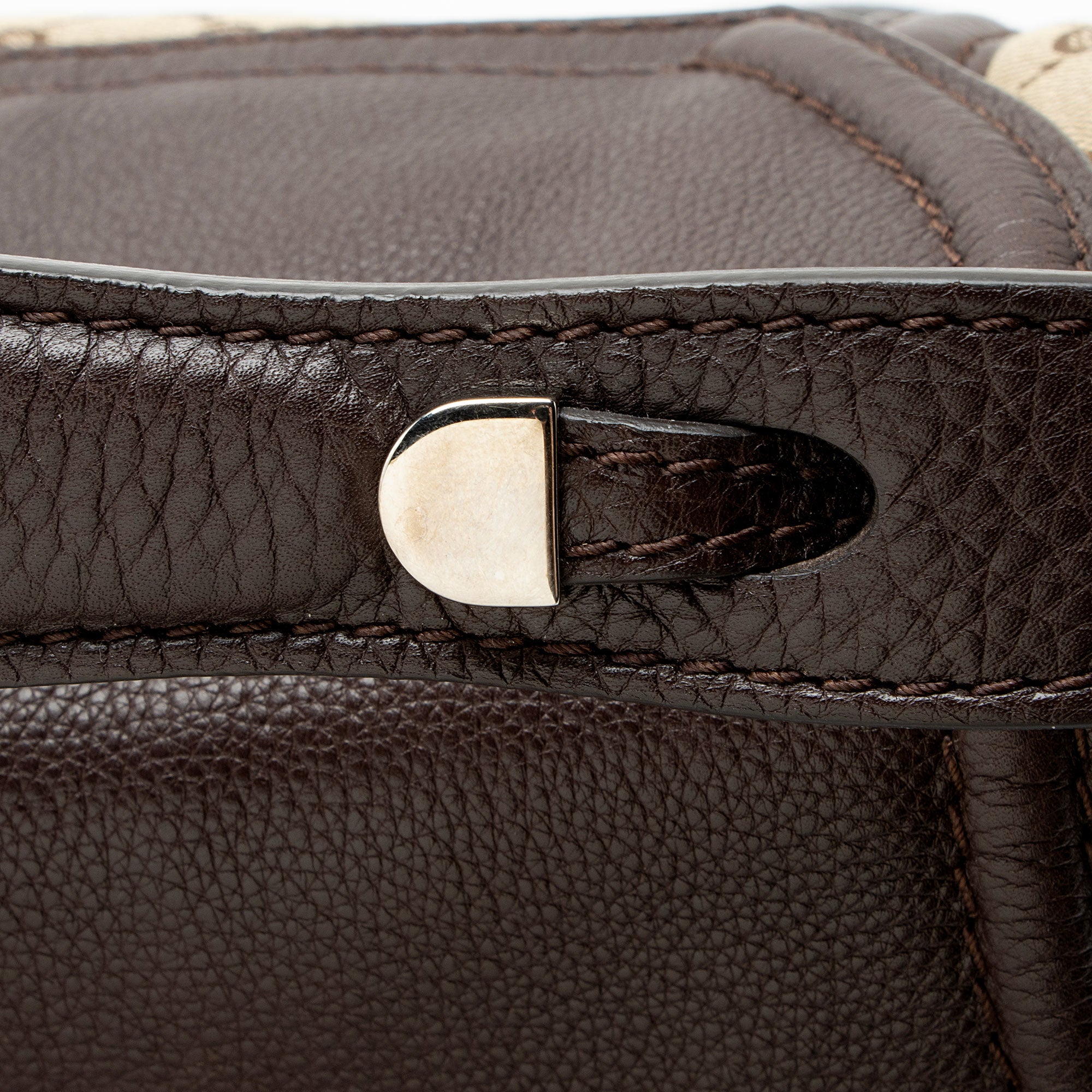 Gucci GG Canvas Techno Horsebit Flap Shoulder Bag