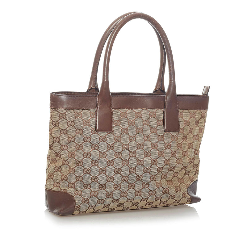 Gucci GG Canvas Tote Bag (SHG-36142)
