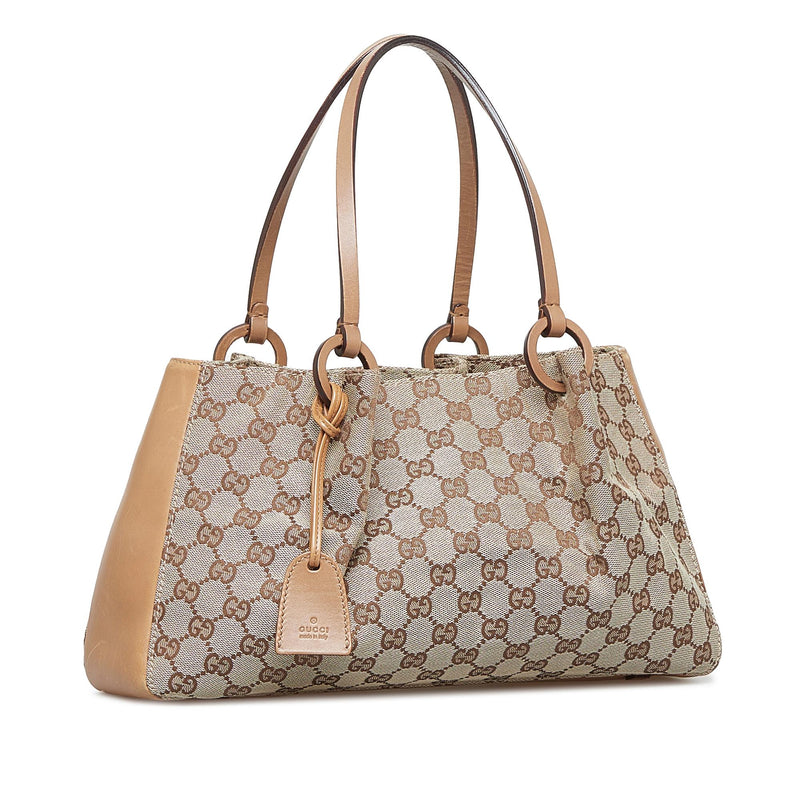 Gucci GG Canvas Tote Bag (SHG-Wk2ddv)
