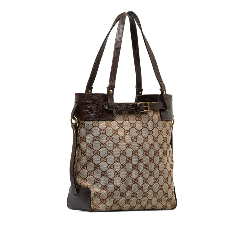Gucci GG Canvas Tote Bag (SHG-xXacve)