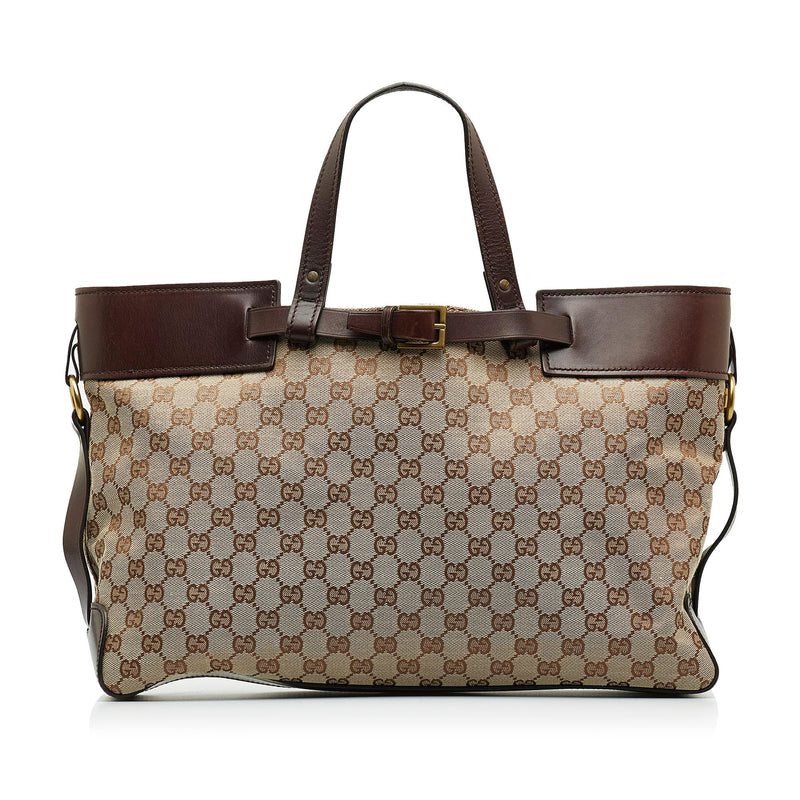 Gucci GG Canvas Tote Bag (SHG-enbJFe)