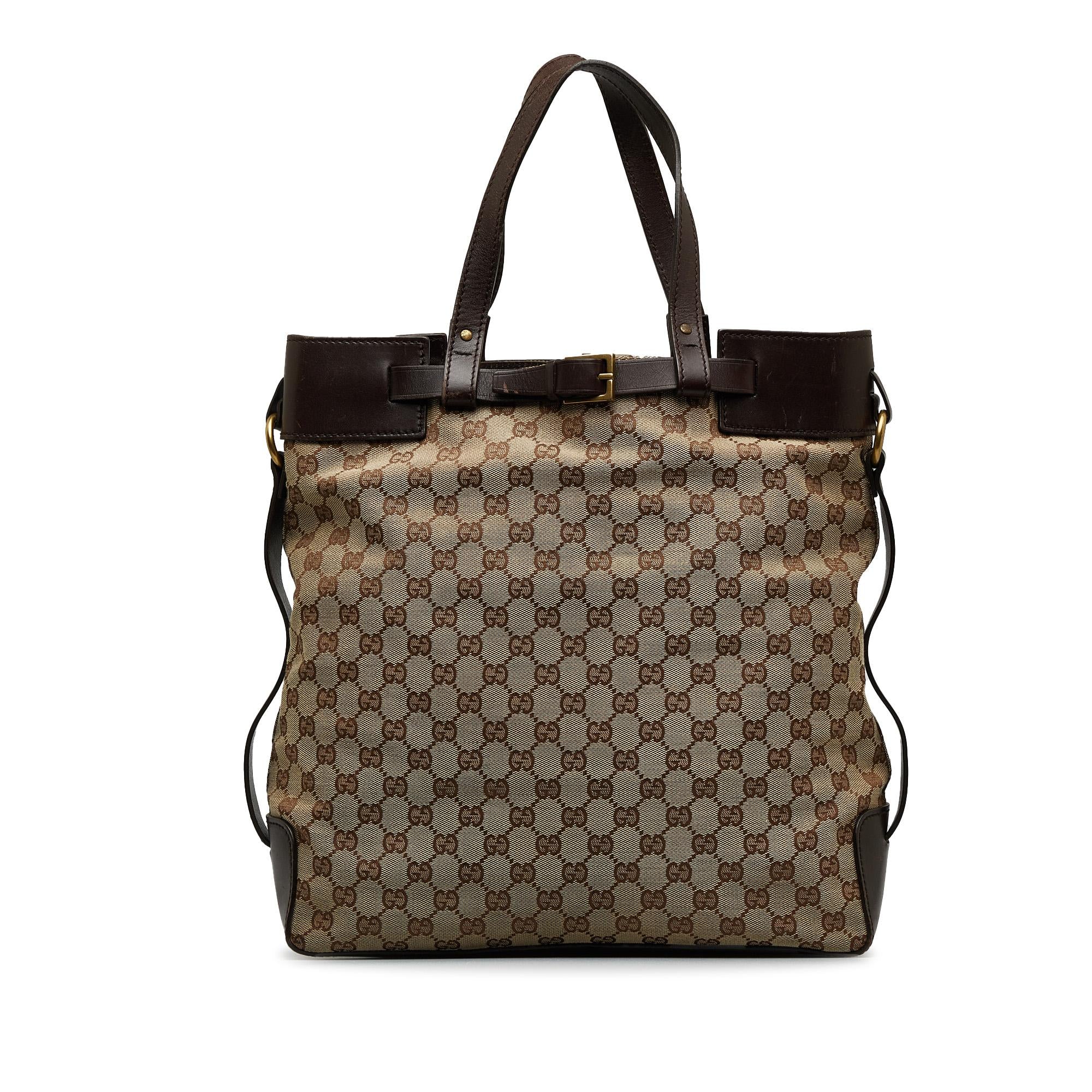 Gucci GG Canvas Tote Bag