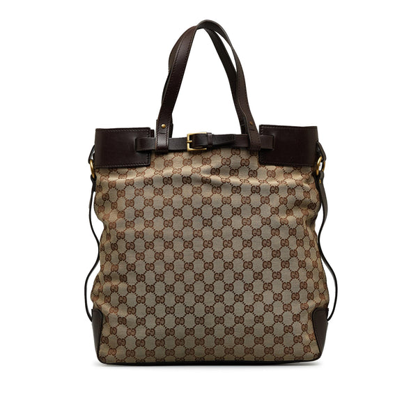 Gucci GG Canvas Tote Bag (SHG-BauFOB)