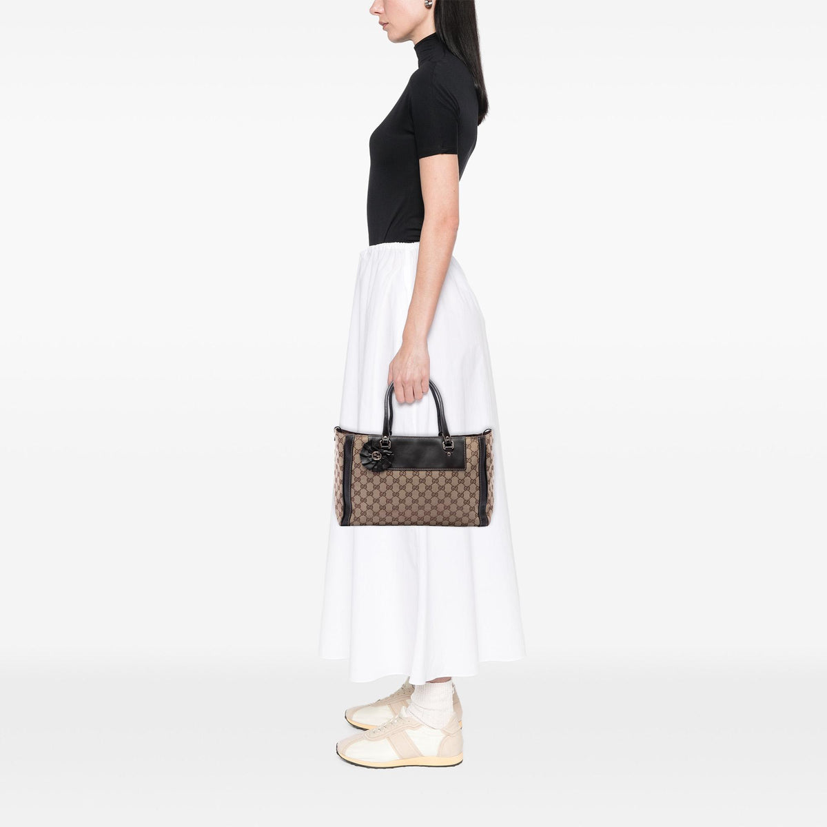 Gucci GG Canvas Trophy Tote