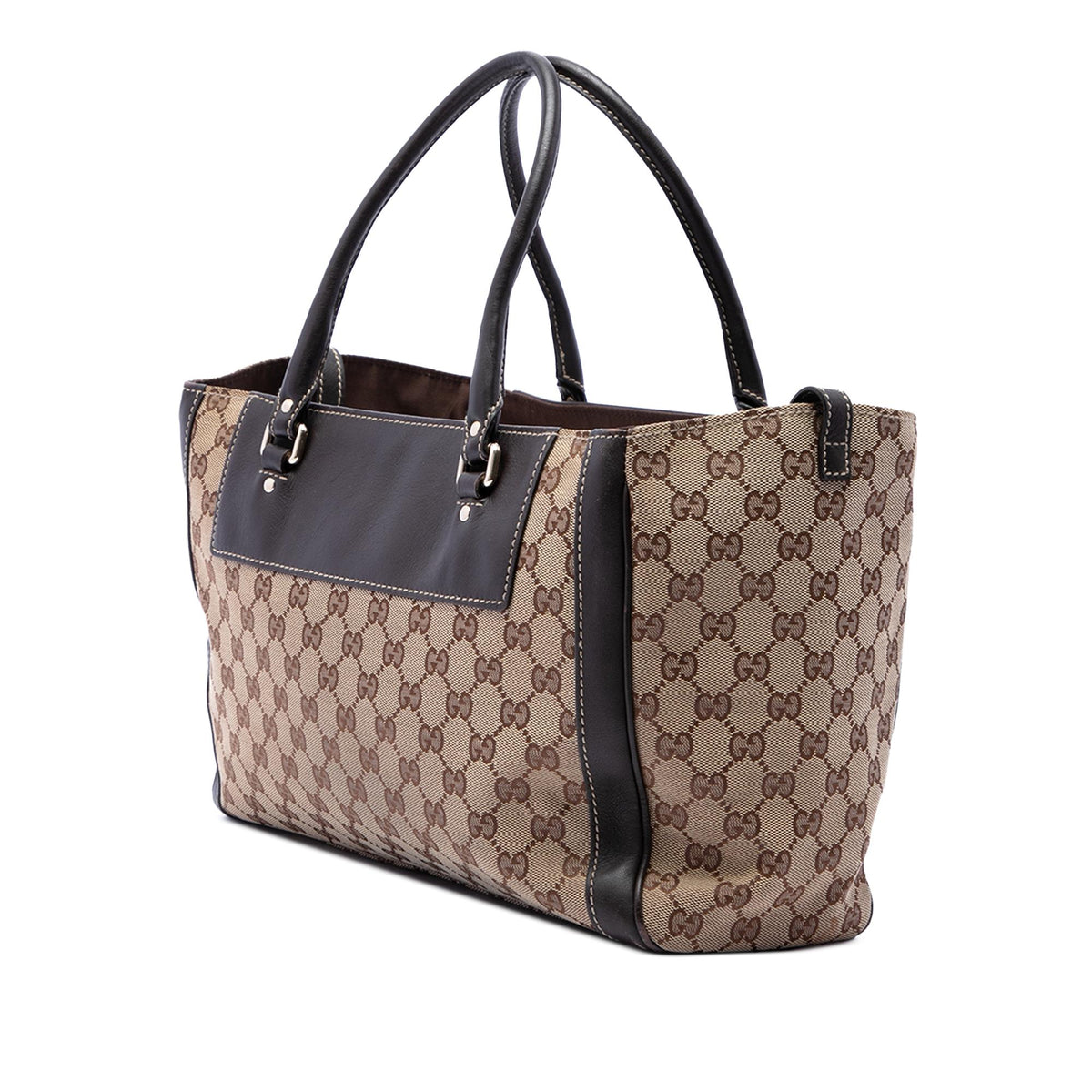 Gucci GG Canvas Trophy Tote