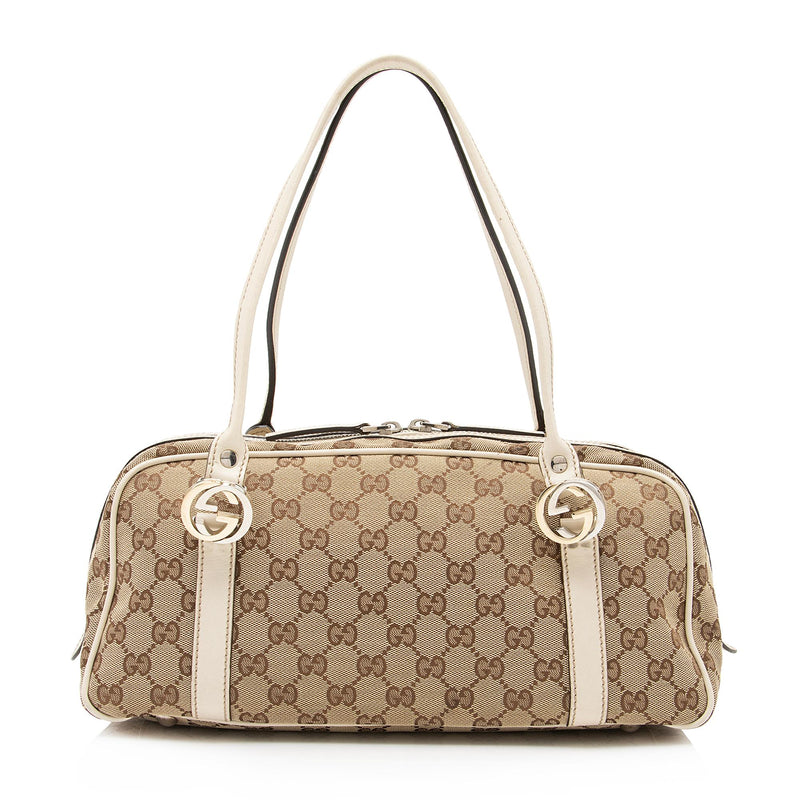 Gucci GG Canvas Twins Boston Bag (SHF-SVoyHp)