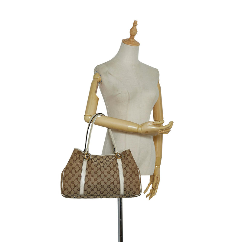 Gucci GG Canvas Twins Tote Bag (SHG-ZN7C76)