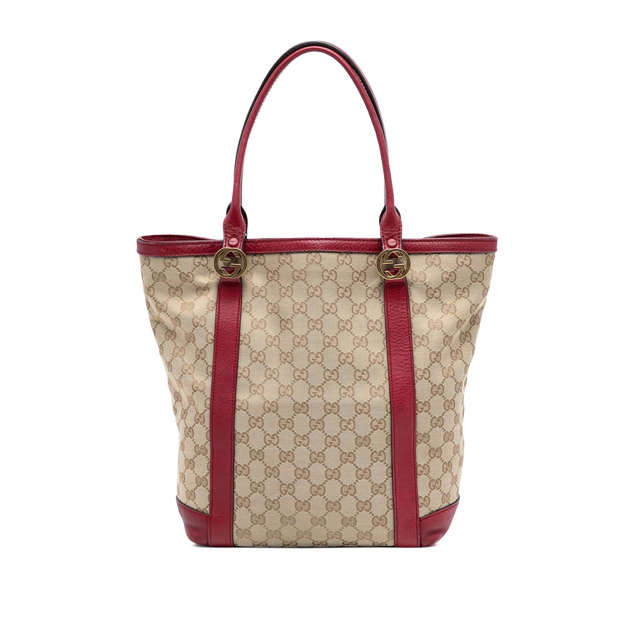 Gucci GG Canvas Twins Tote