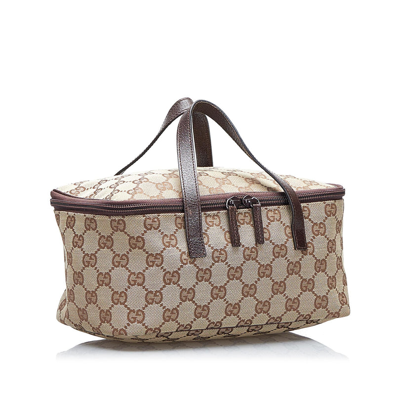 Gucci GG Canvas Vanity Bag (SHG-bHCrBU)