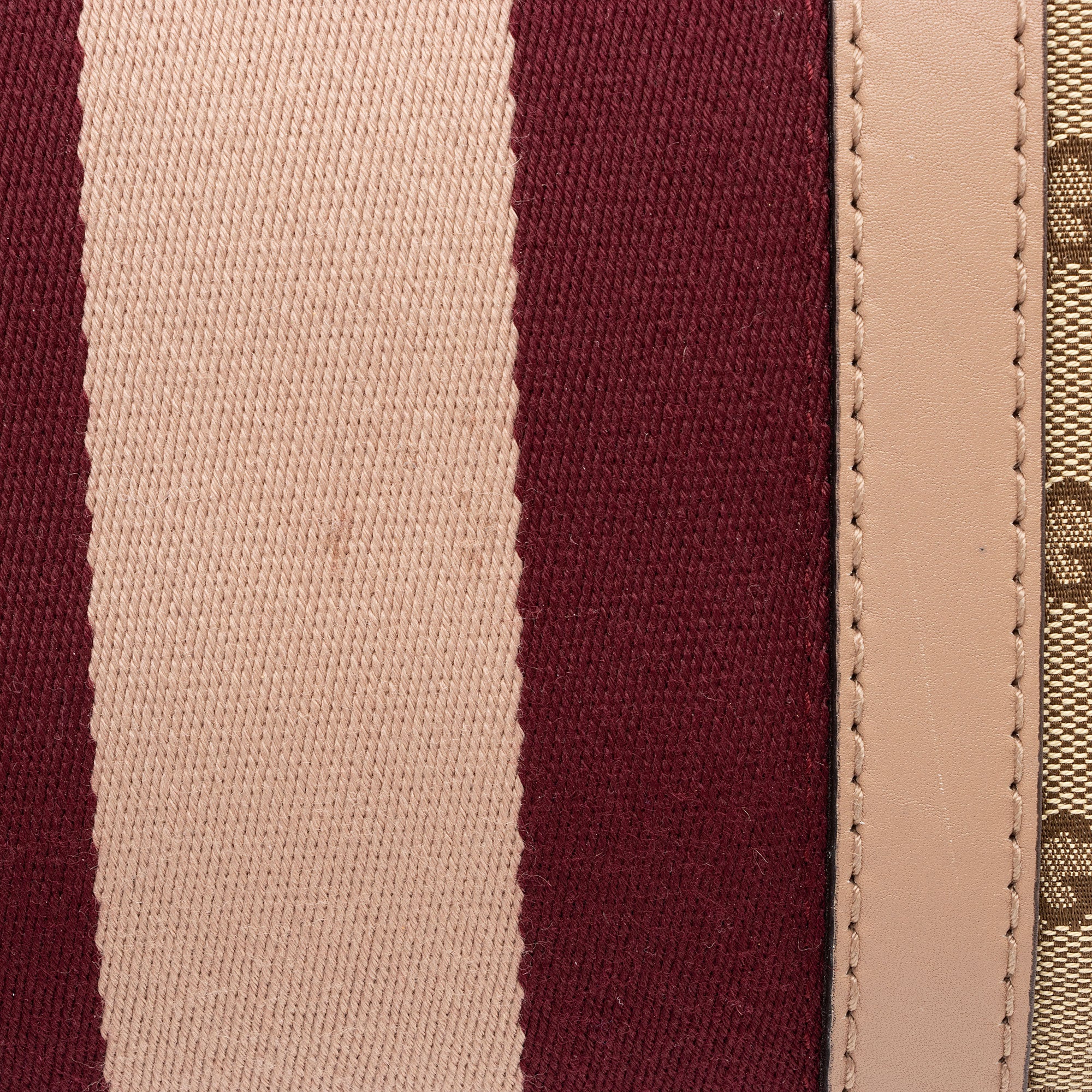 Gucci GG Canvas Vintage Web Joy Medium Boston Bag (SHF-EeCWF9)