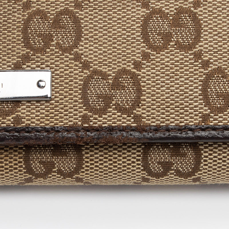 Gucci GG Canvas Wallet on Chain Bag (SHF-4BzUx8)