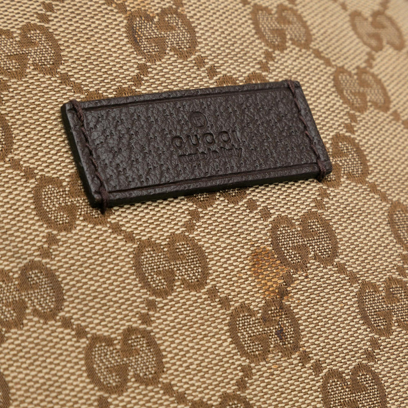 Gucci GG Canvas Web Backpack (SHG-HGdiCa)