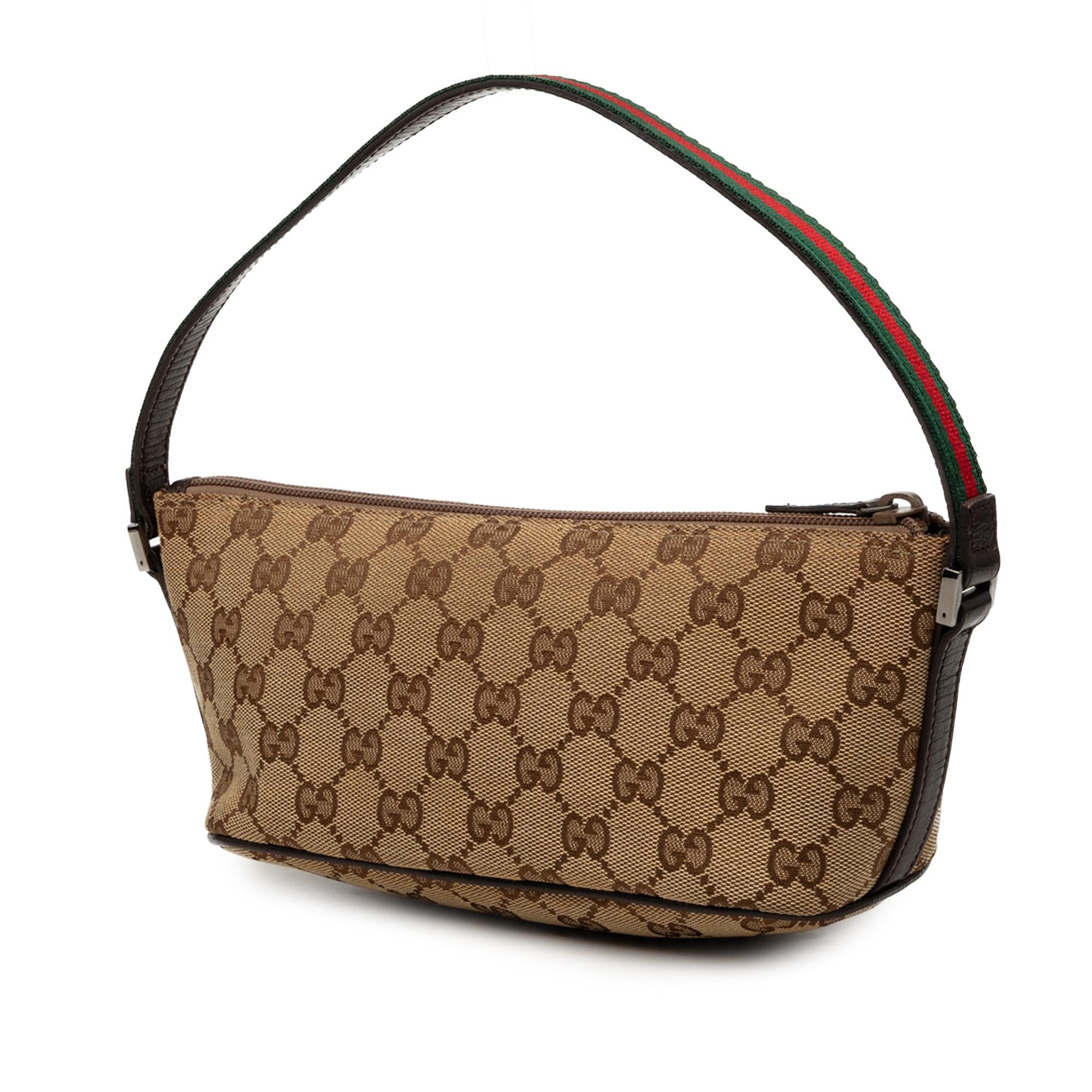 Gucci GG Canvas Web Boat