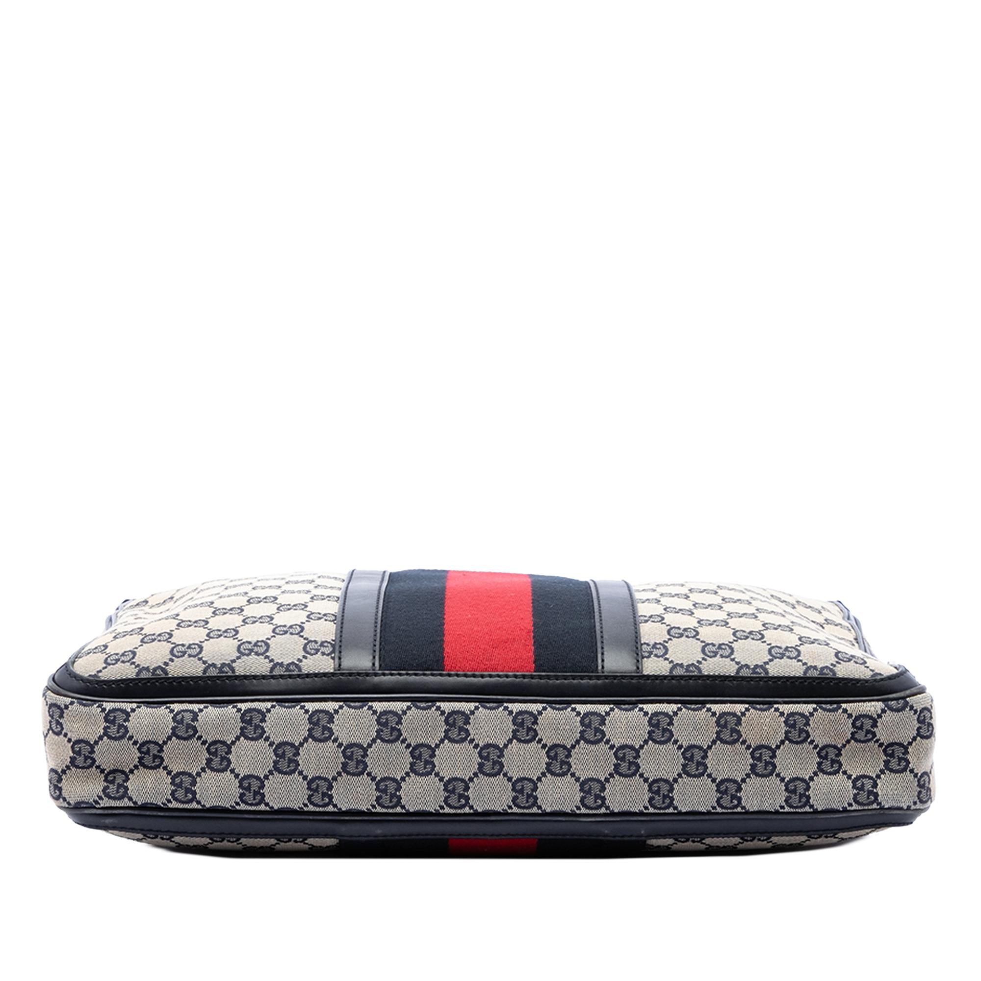 Gucci GG Canvas Web Briefcase