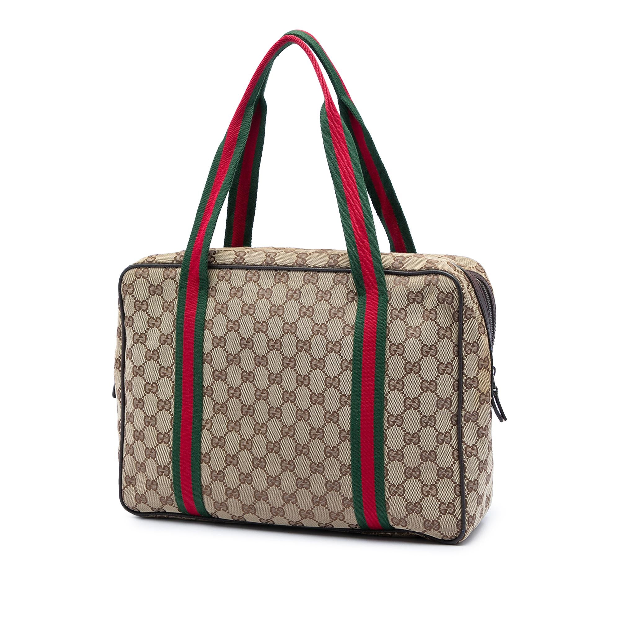 Gucci GG Canvas Web Business Bag