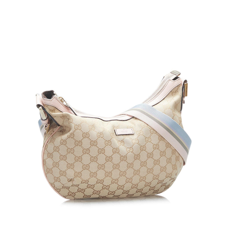 Gucci GG Canvas Crossbody Bag (SHG-30529) – LuxeDH