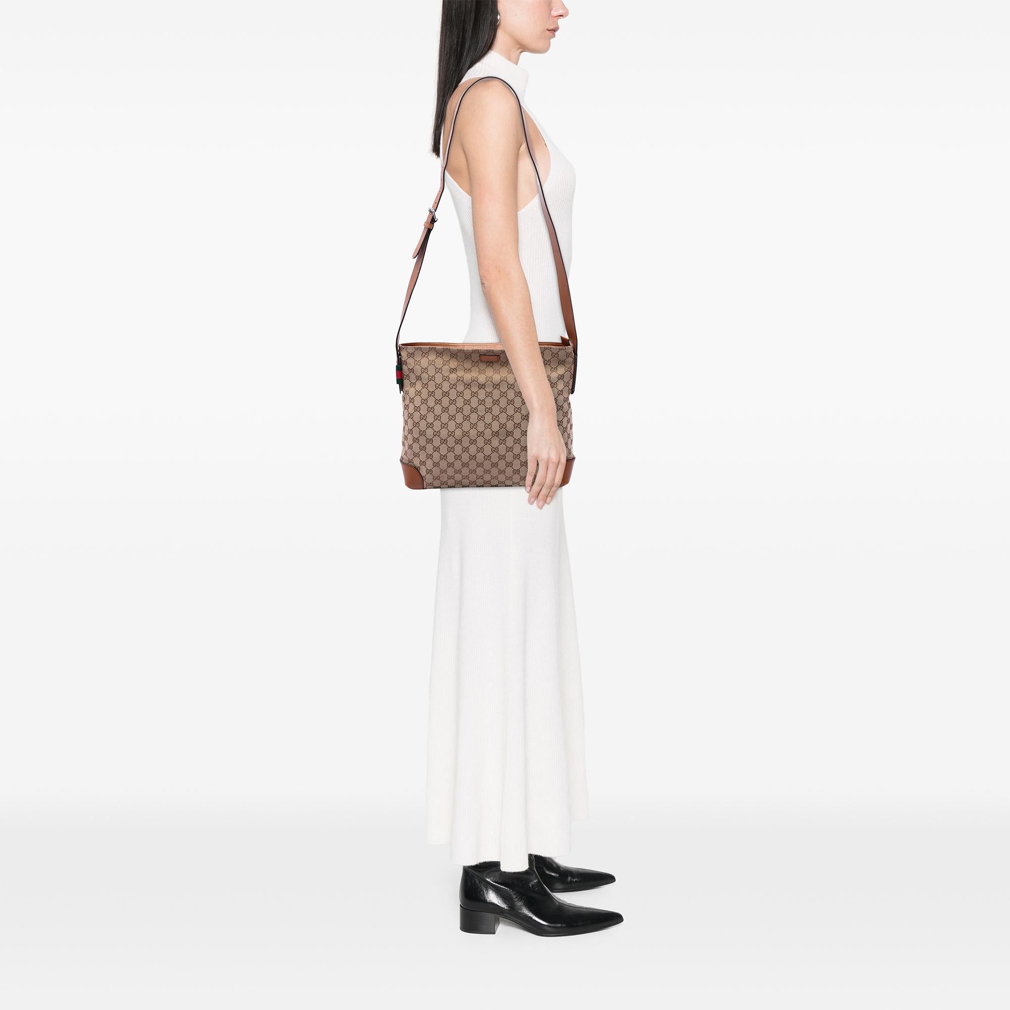 Gucci GG Canvas Web Crossbody