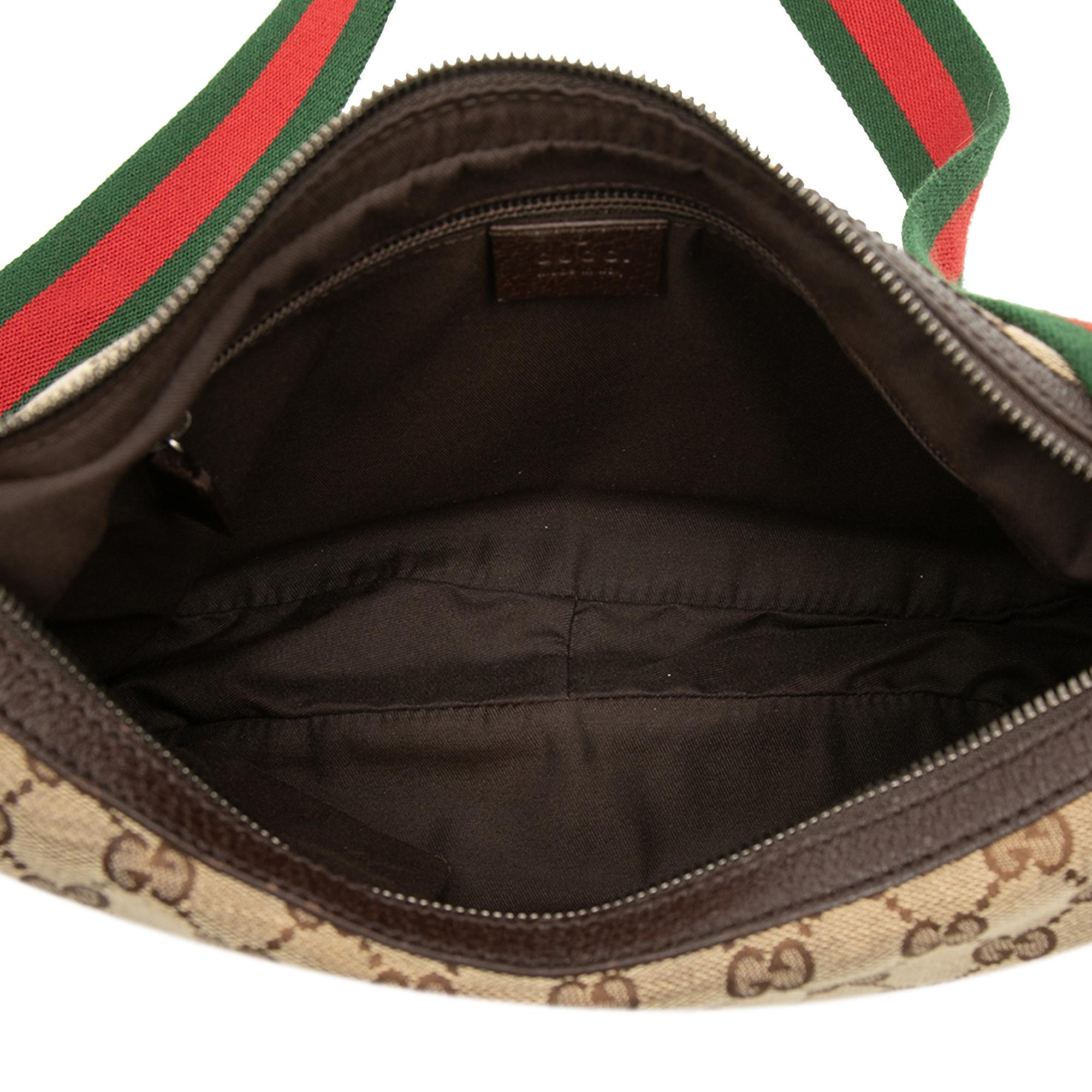 Gucci GG Canvas Web Crossbody