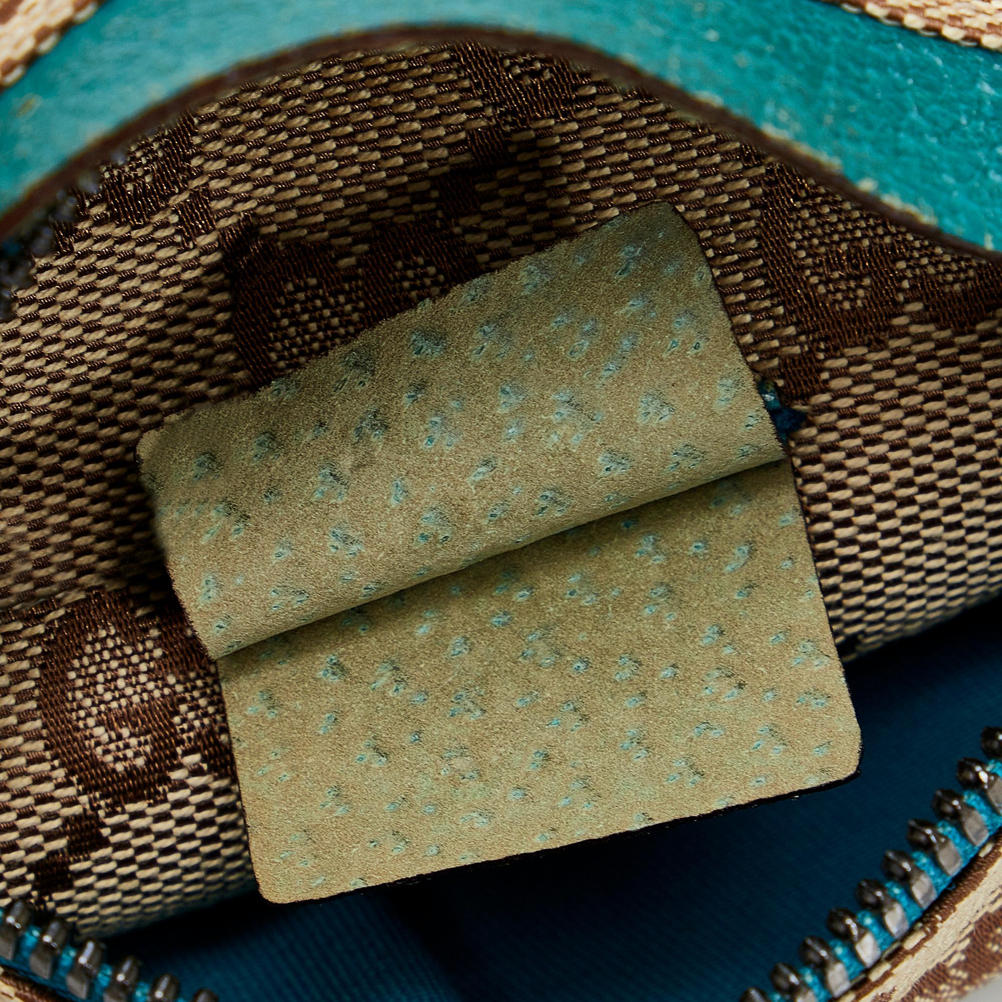 Gucci GG Canvas Web Double Pocket Belt Bag (SHG-fVauzX)