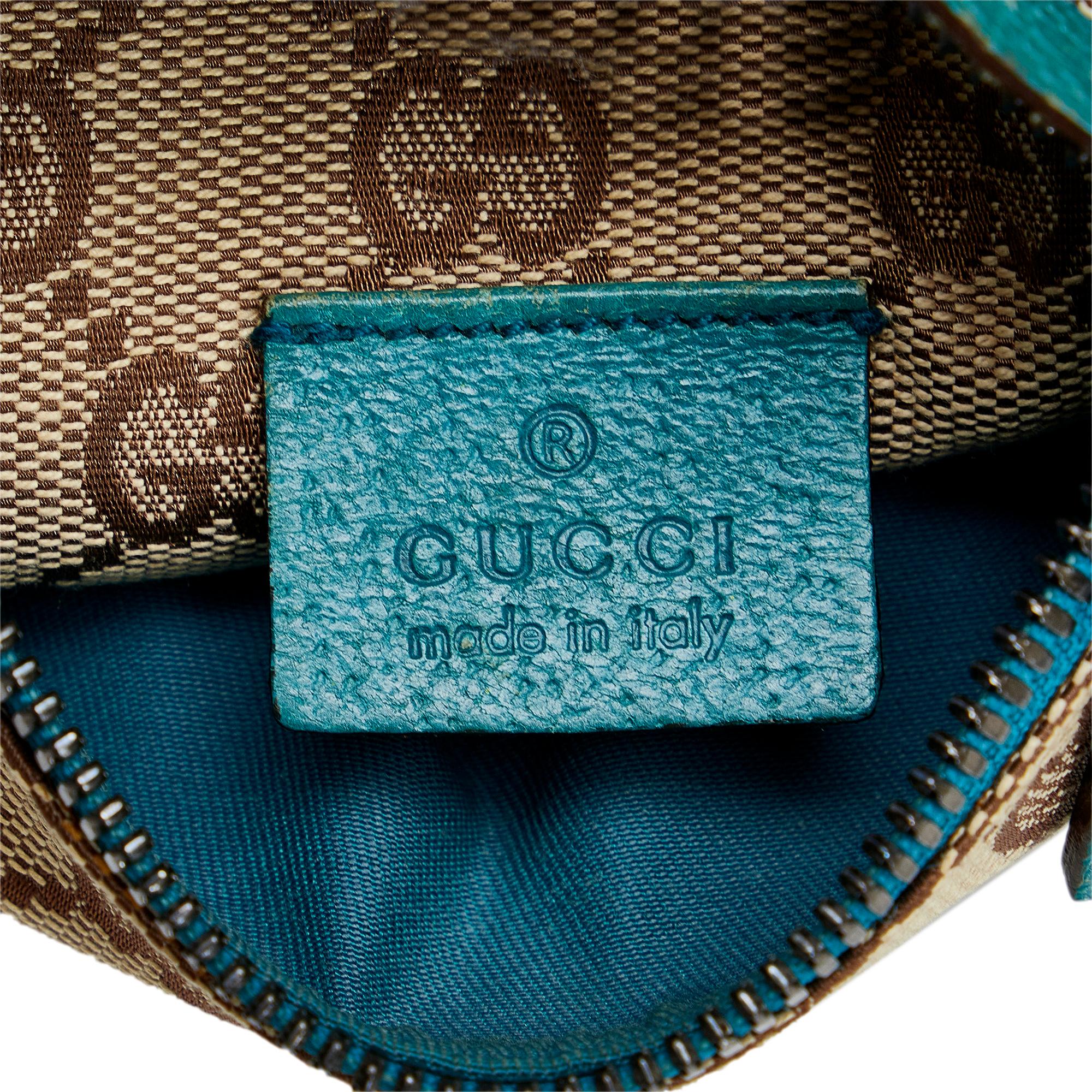 Gucci GG Canvas Web Double Pocket Belt Bag (SHG-fVauzX)