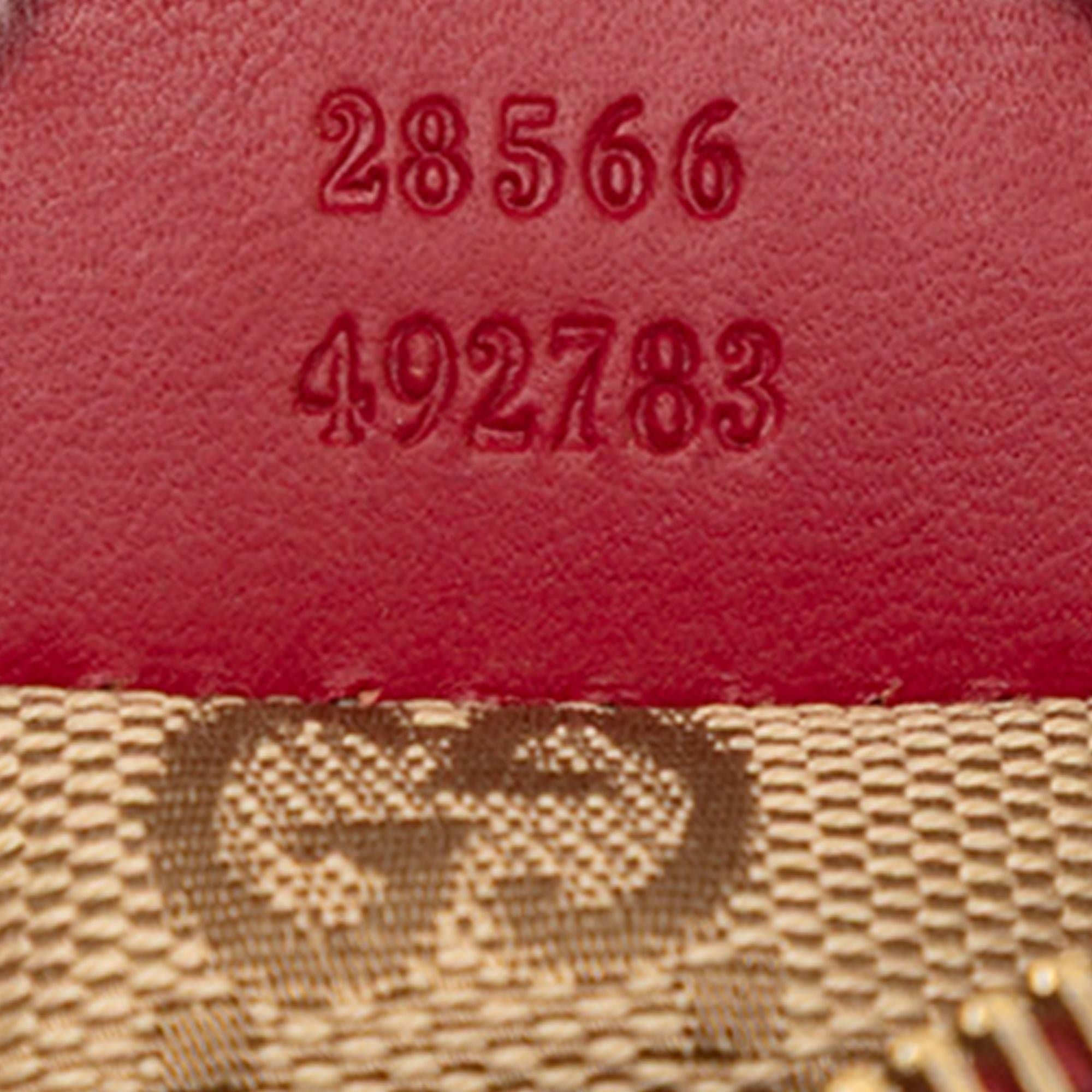 Gucci GG Canvas Web Double Pocket Belt Bag
