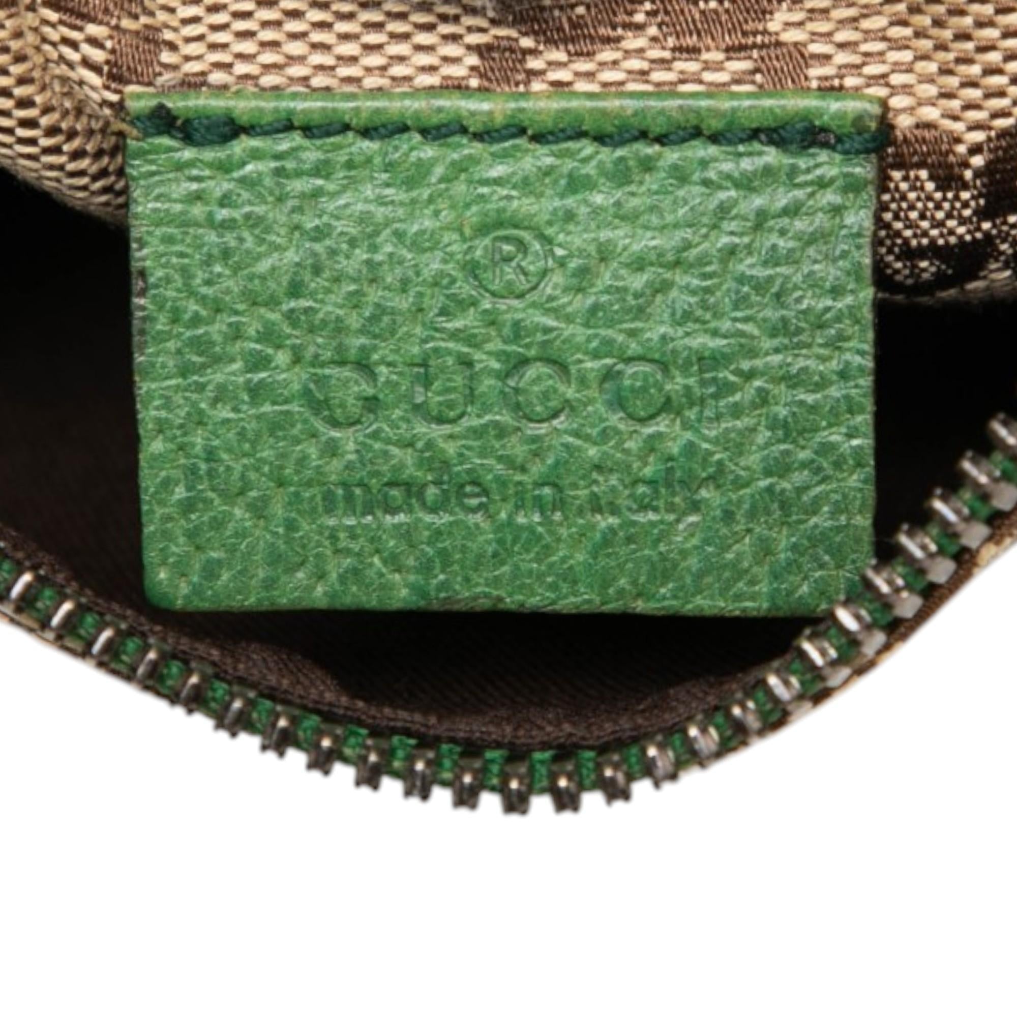 Gucci GG Canvas Web Double Pocket Belt Bag