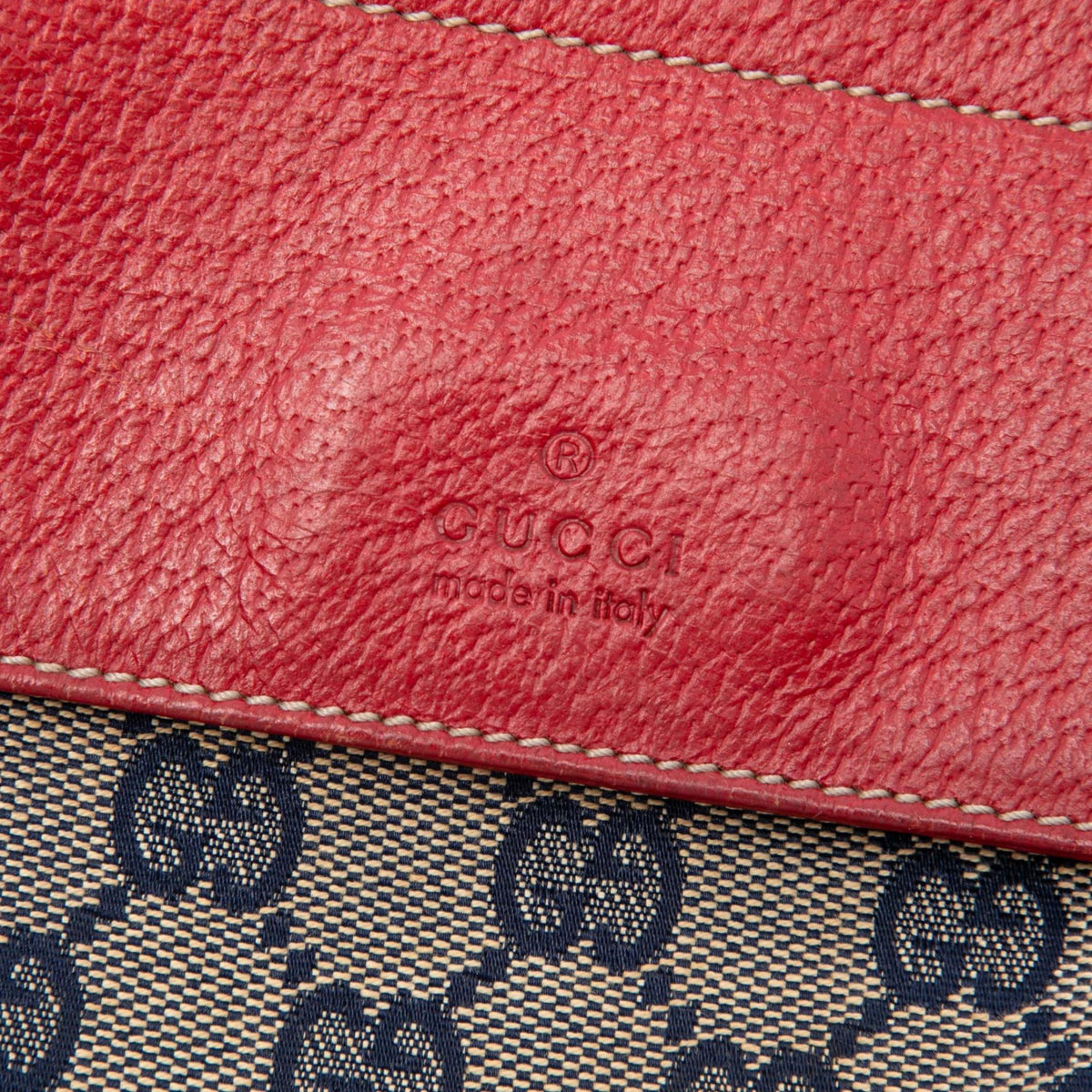 Gucci GG Canvas Web Double Pocket Belt Bag