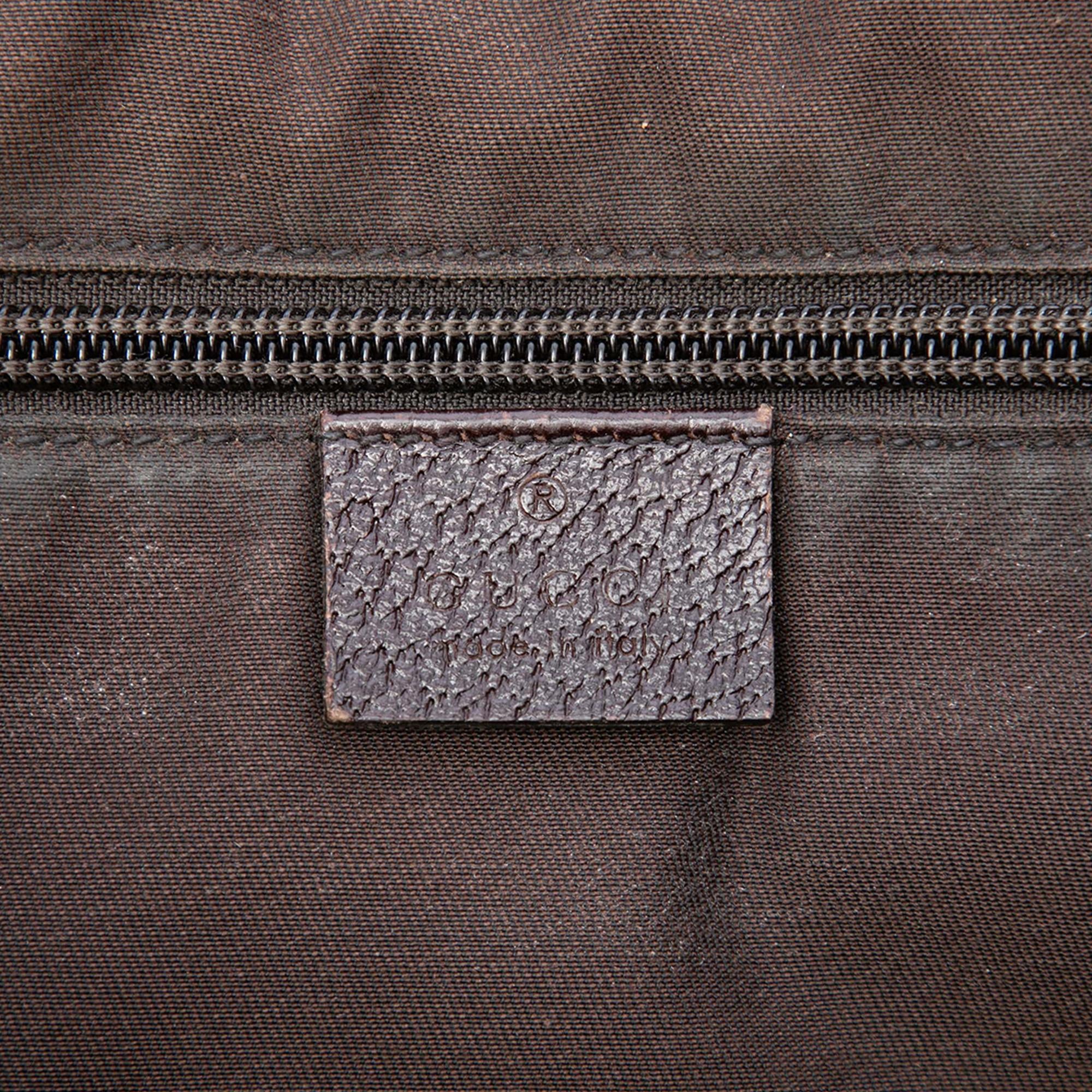 Gucci GG Canvas Web Flap Messenger Bag