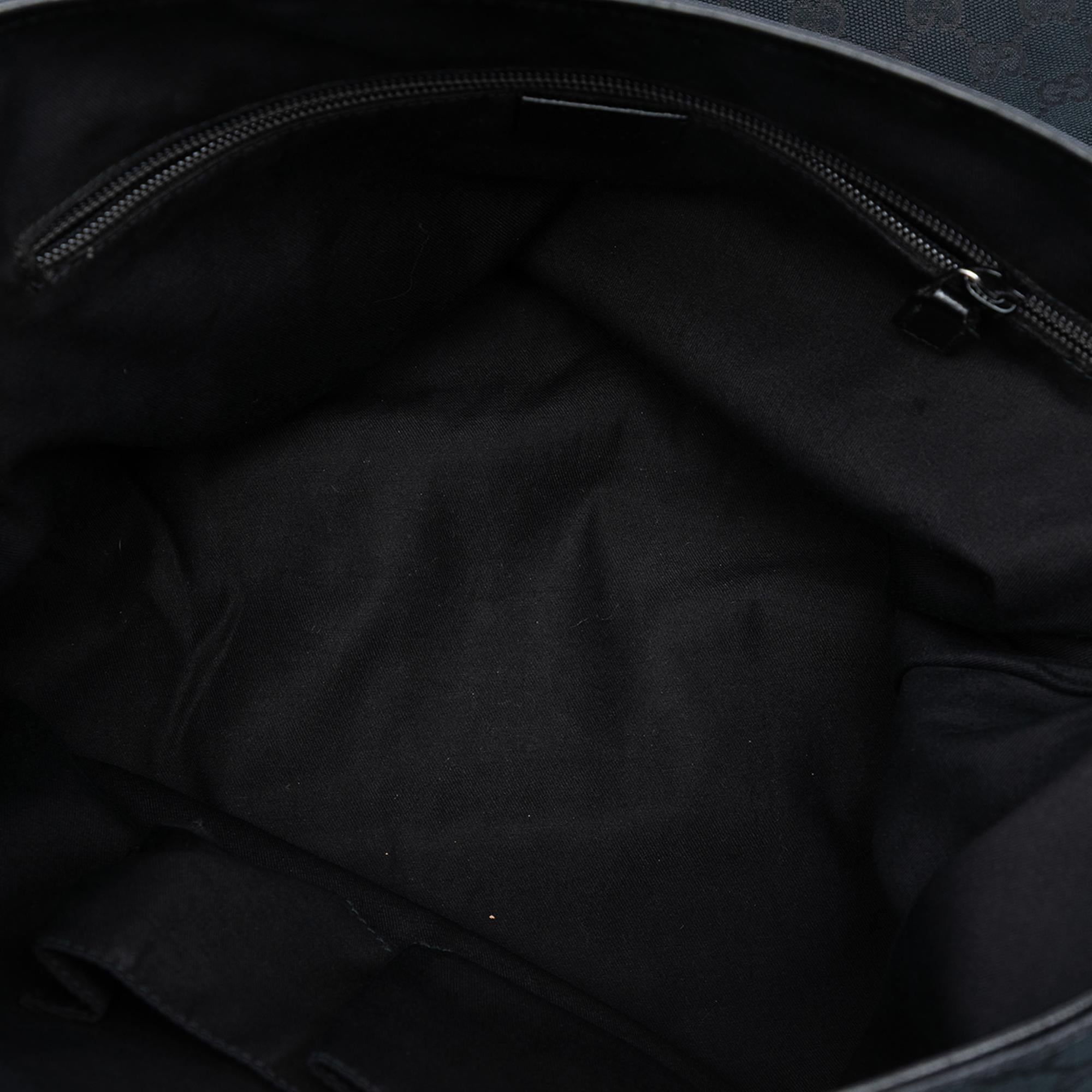 Gucci GG Canvas Web Flap Messenger Bag