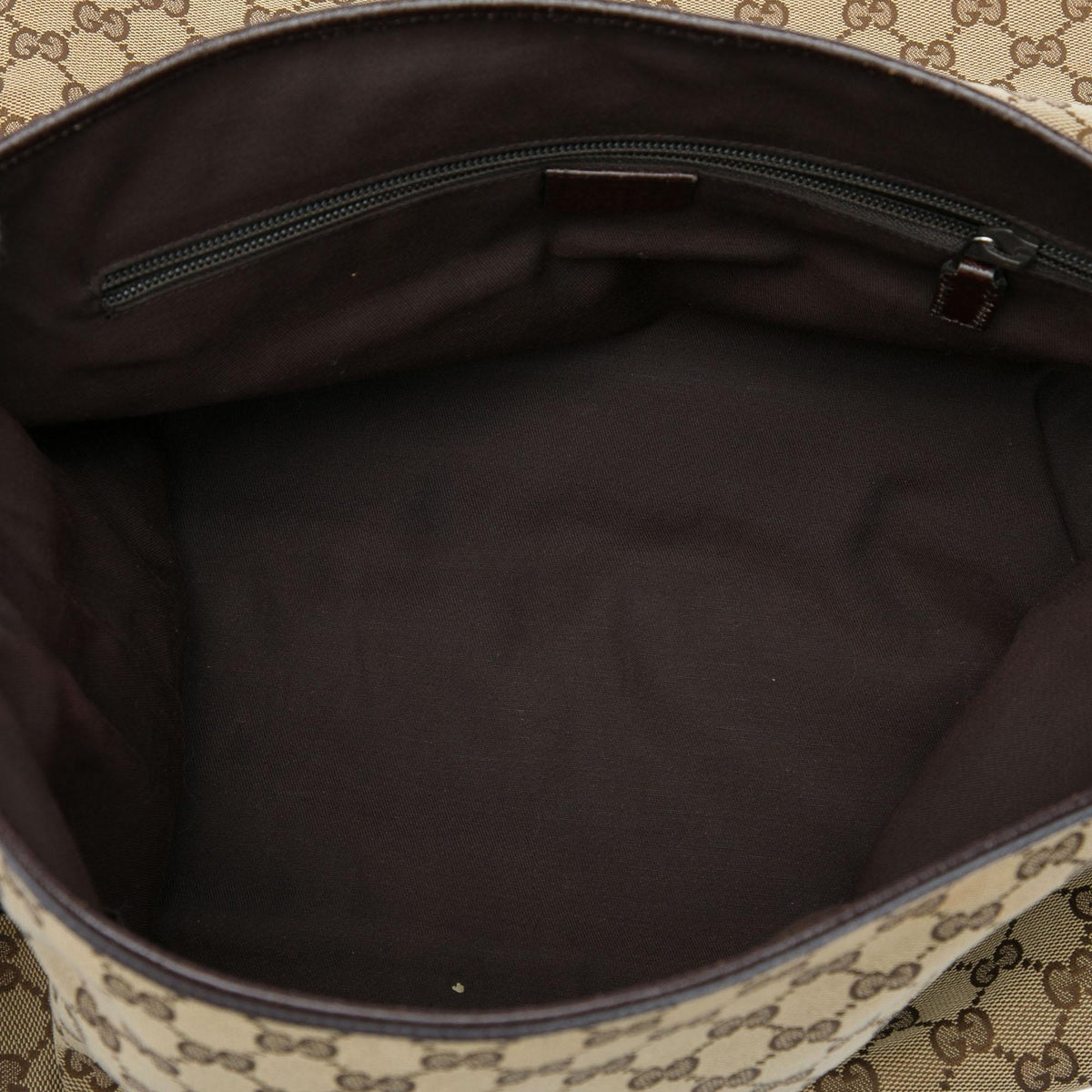 Gucci GG Canvas Web Flap Messenger Bag
