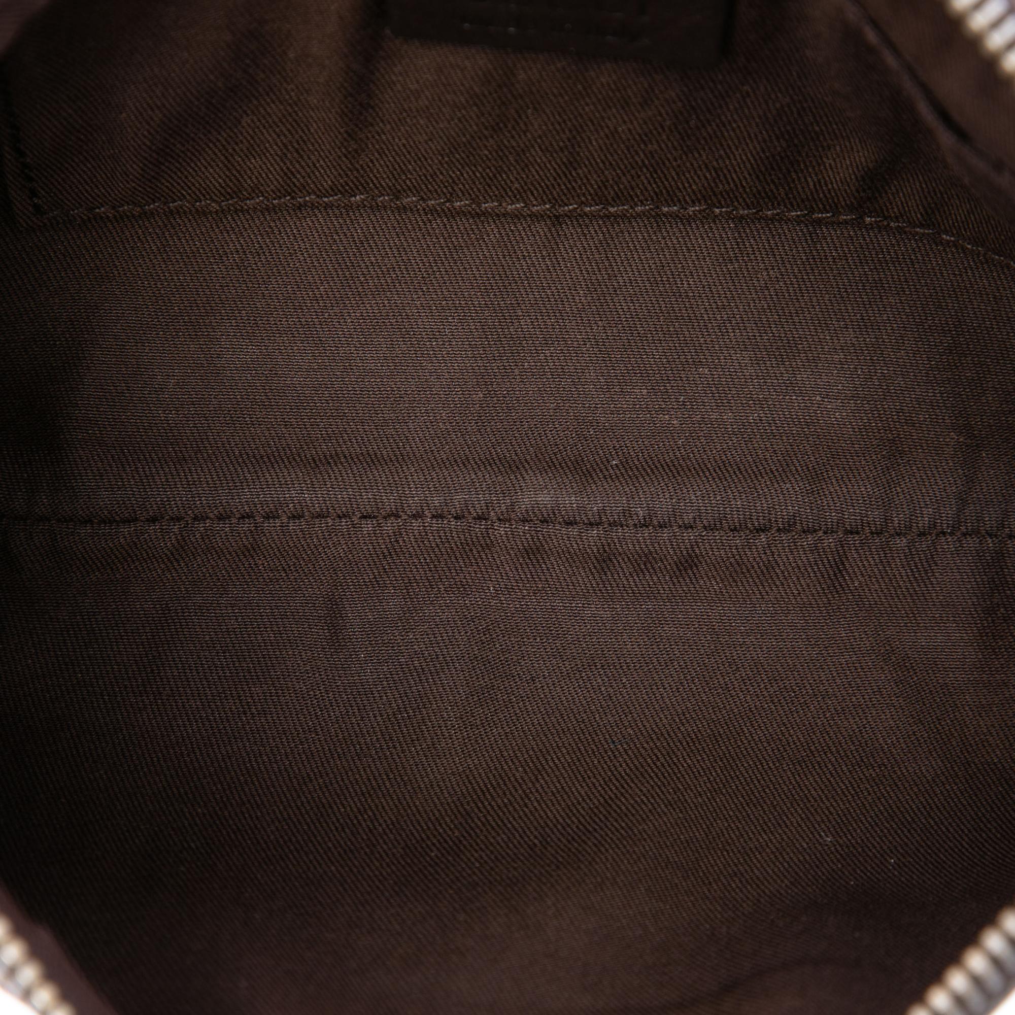 Gucci GG Canvas Web Jolicoeur Wristlet Pouch