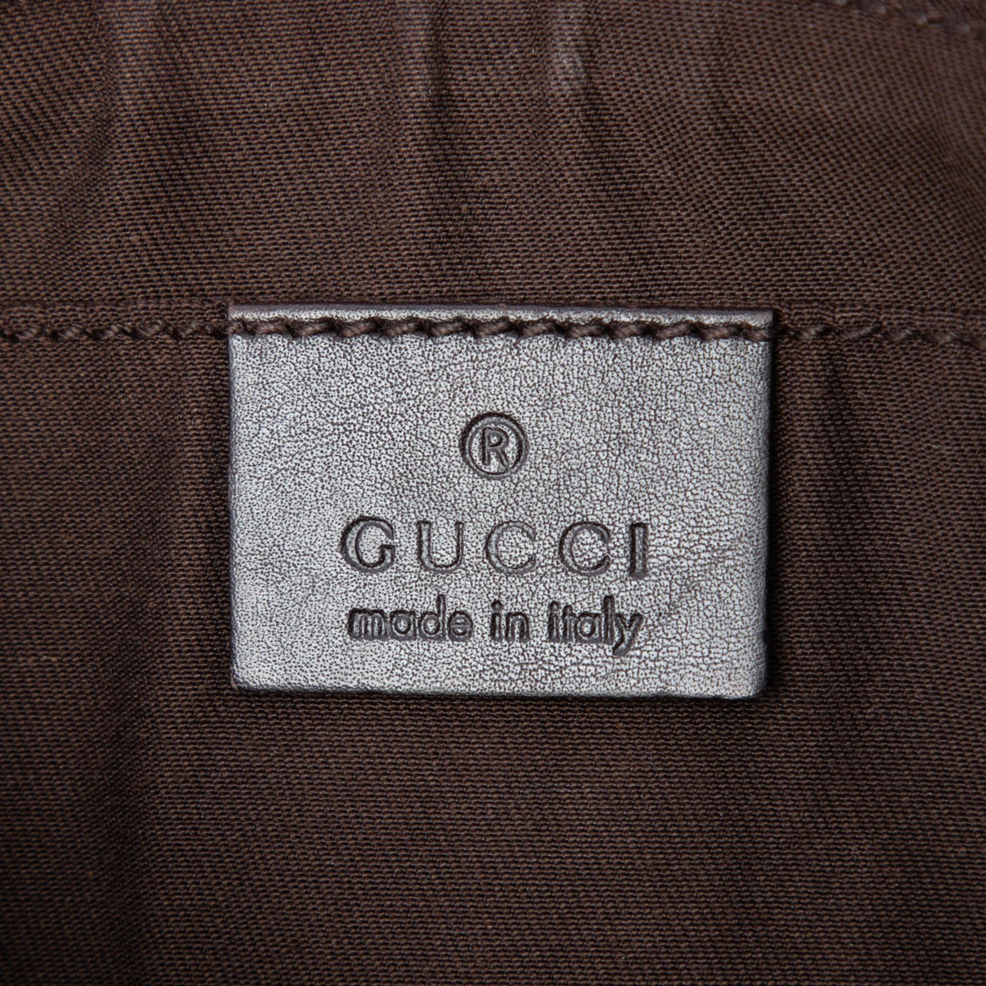 Gucci GG Canvas Web Jolicoeur Wristlet Pouch