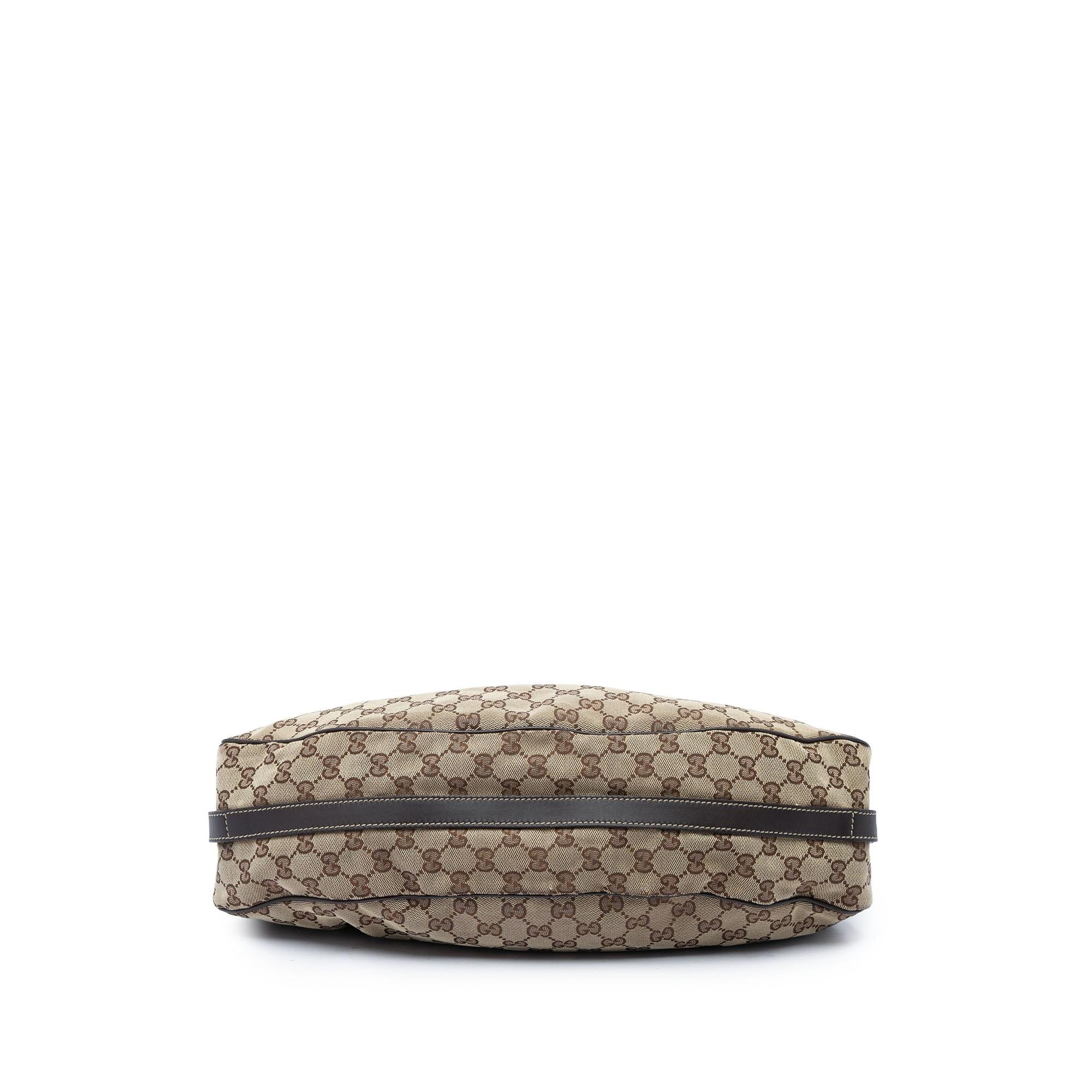 Gucci GG Canvas Web Match Ball Tote