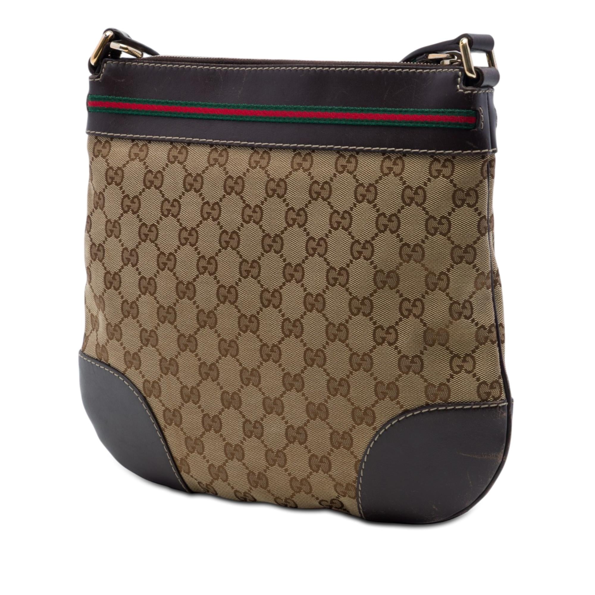 Gucci GG Canvas Web Mayfair Crossbody