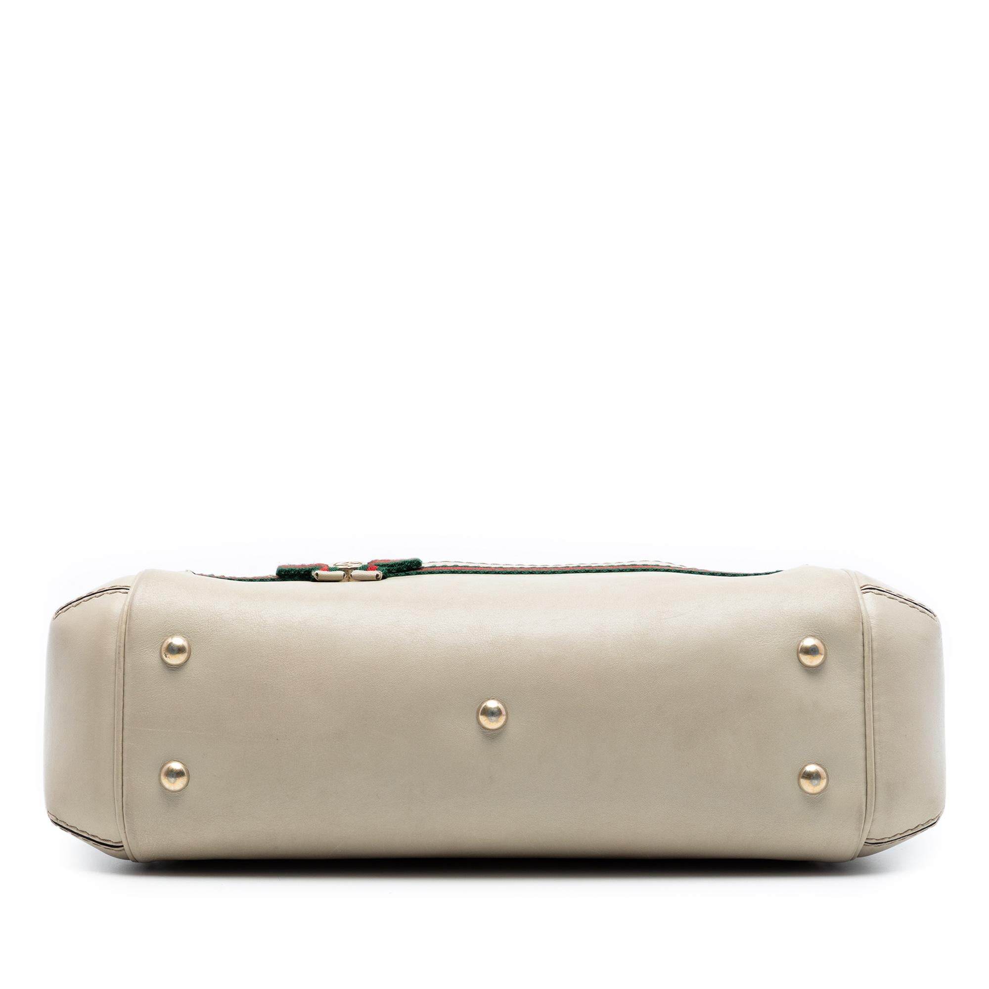 Gucci GG Canvas Web Mayfair Satchel