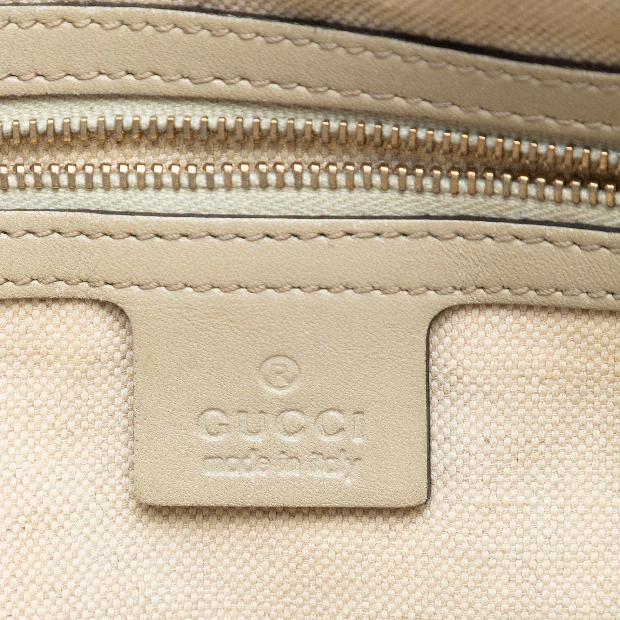 Gucci GG Canvas Web Mayfair Satchel