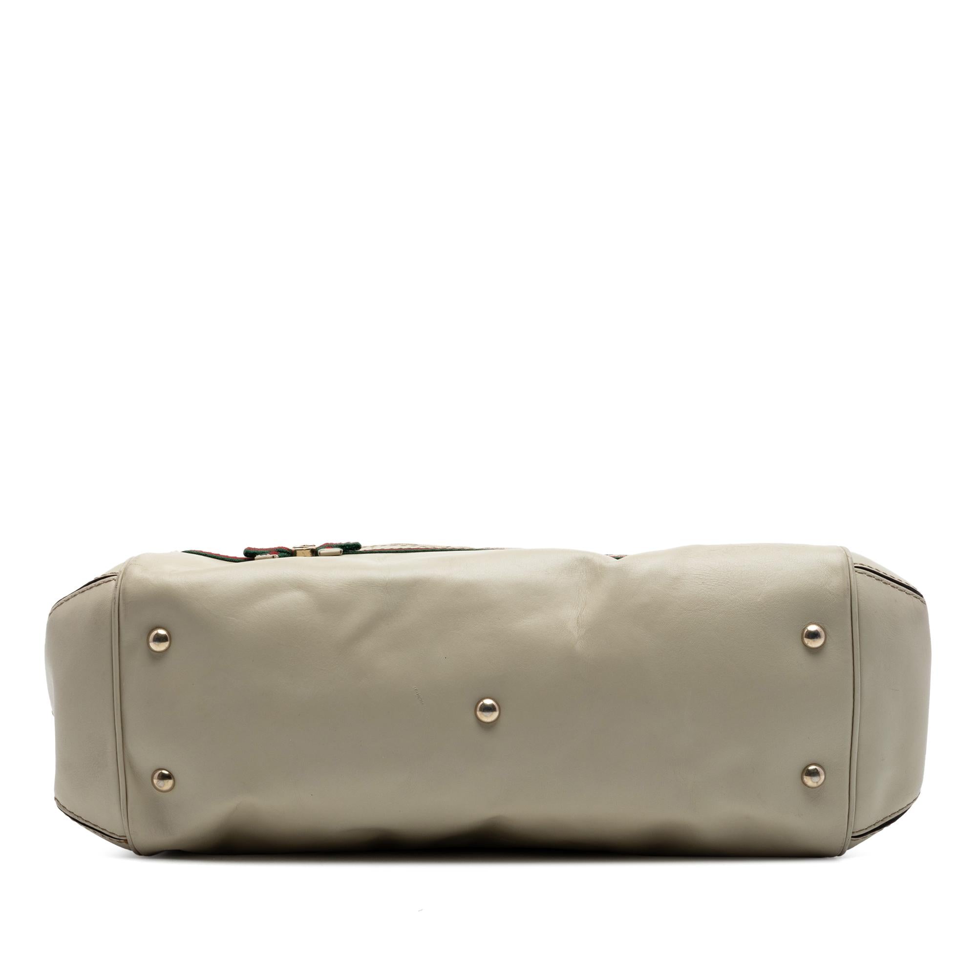 Gucci GG Canvas Web Mayfair Satchel
