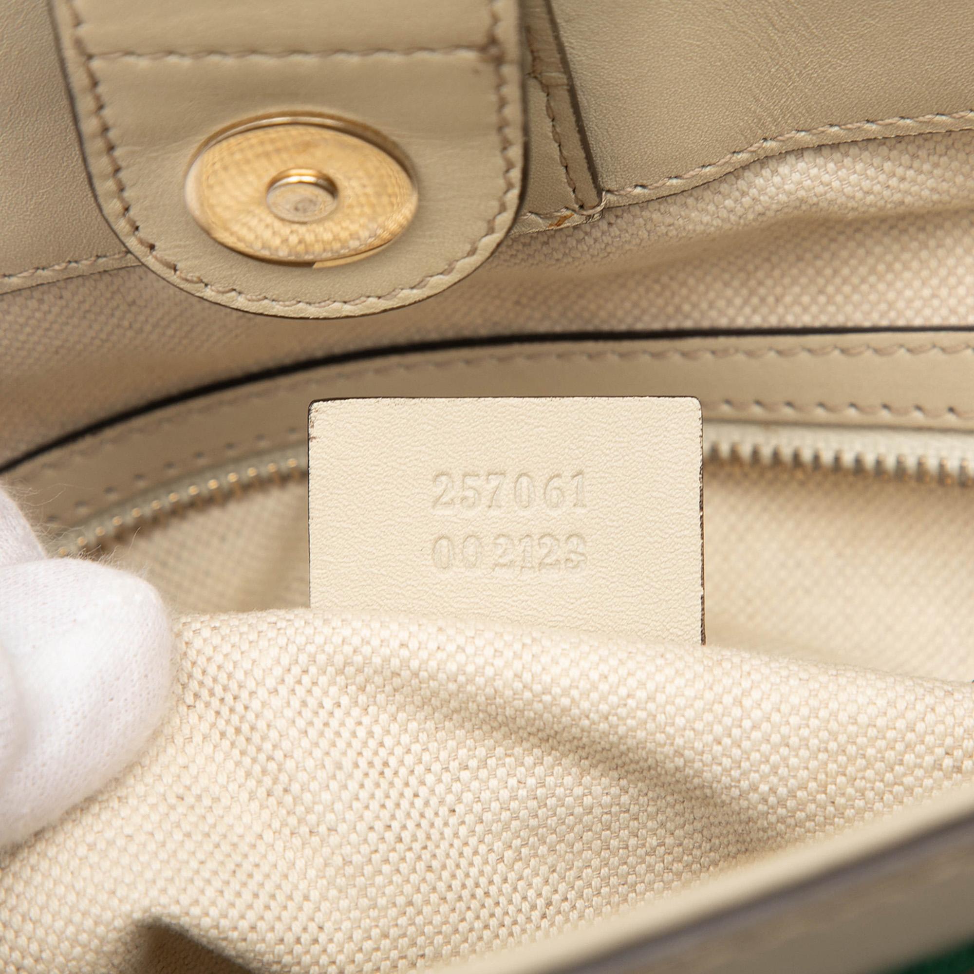 Gucci GG Canvas Web Mayfair Tote
