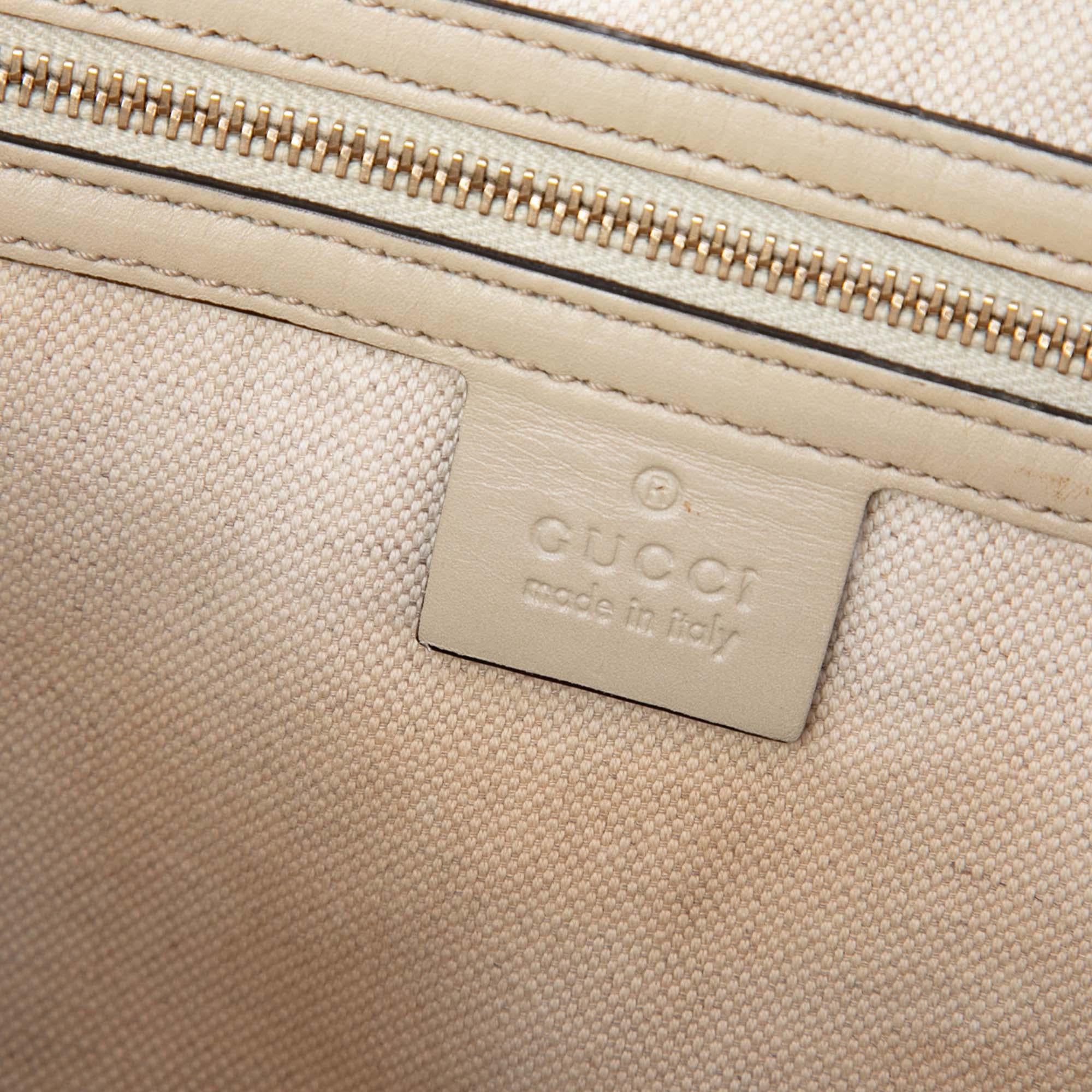 Gucci GG Canvas Web Mayfair Tote
