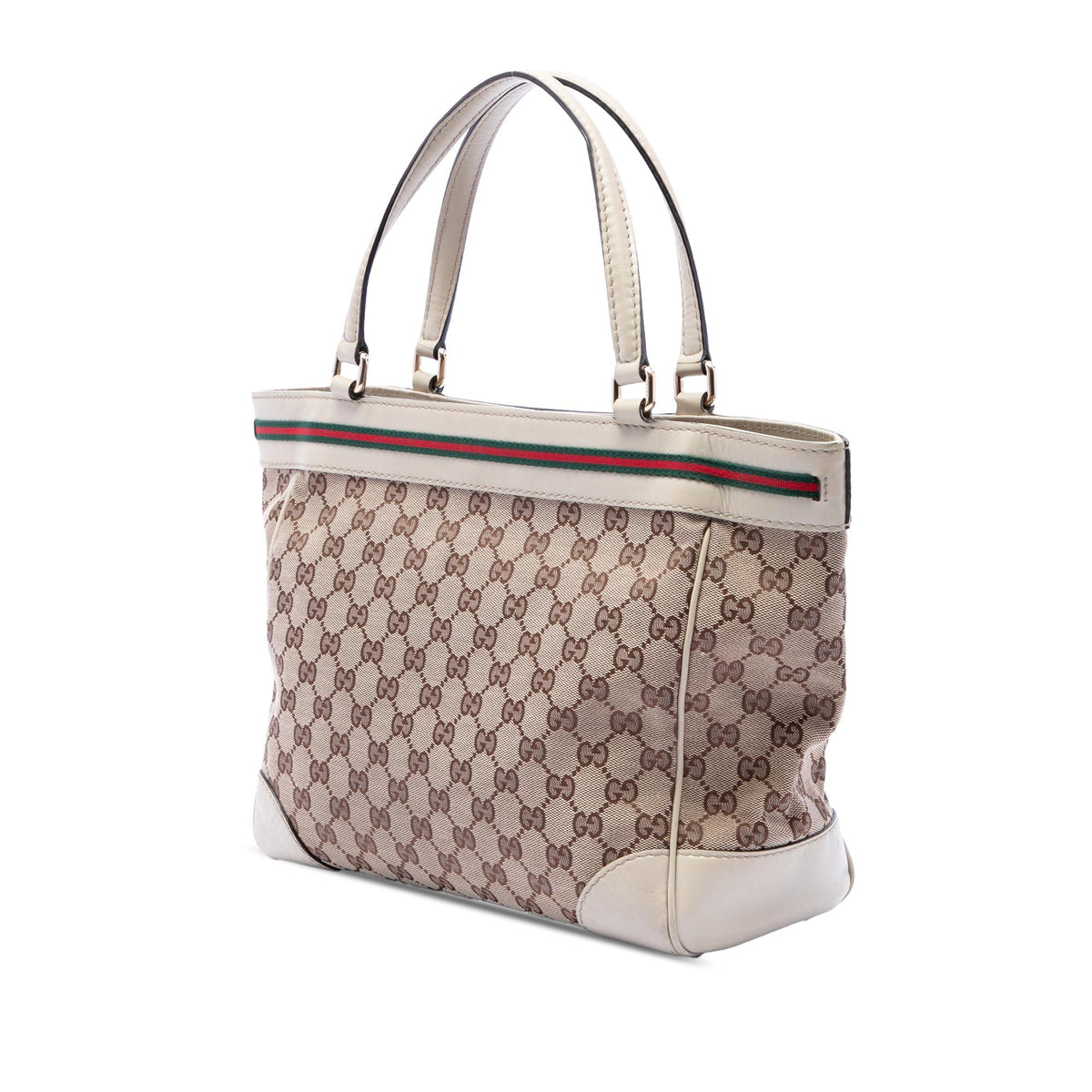 Gucci GG Canvas Web Mayfair Tote