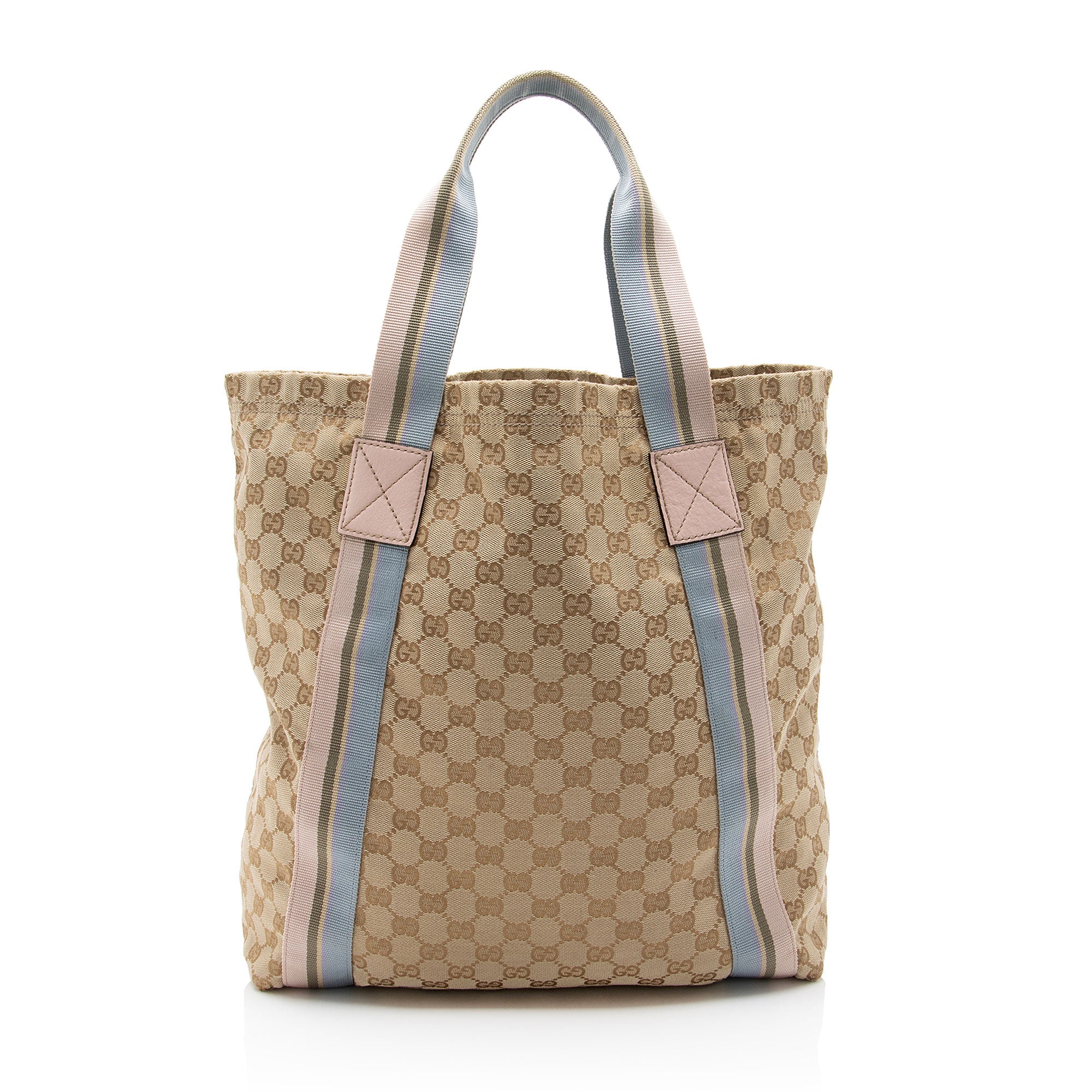 Gucci GG Canvas Web Original Tote (SHF-cmFwNe)