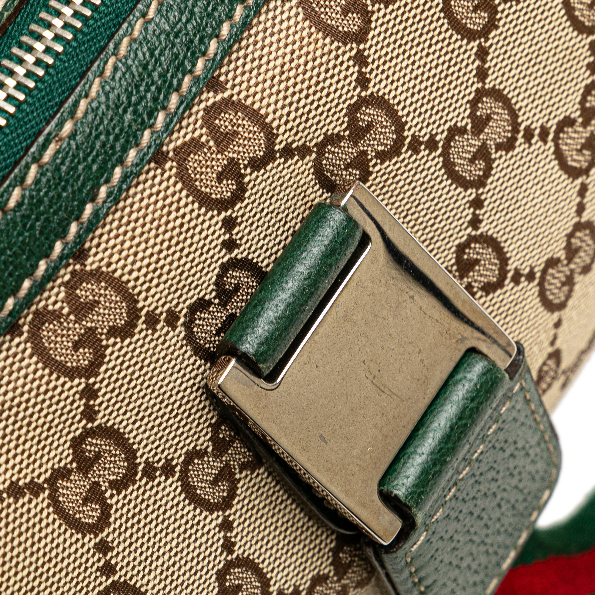 Gucci GG Canvas Web Pop Handbag