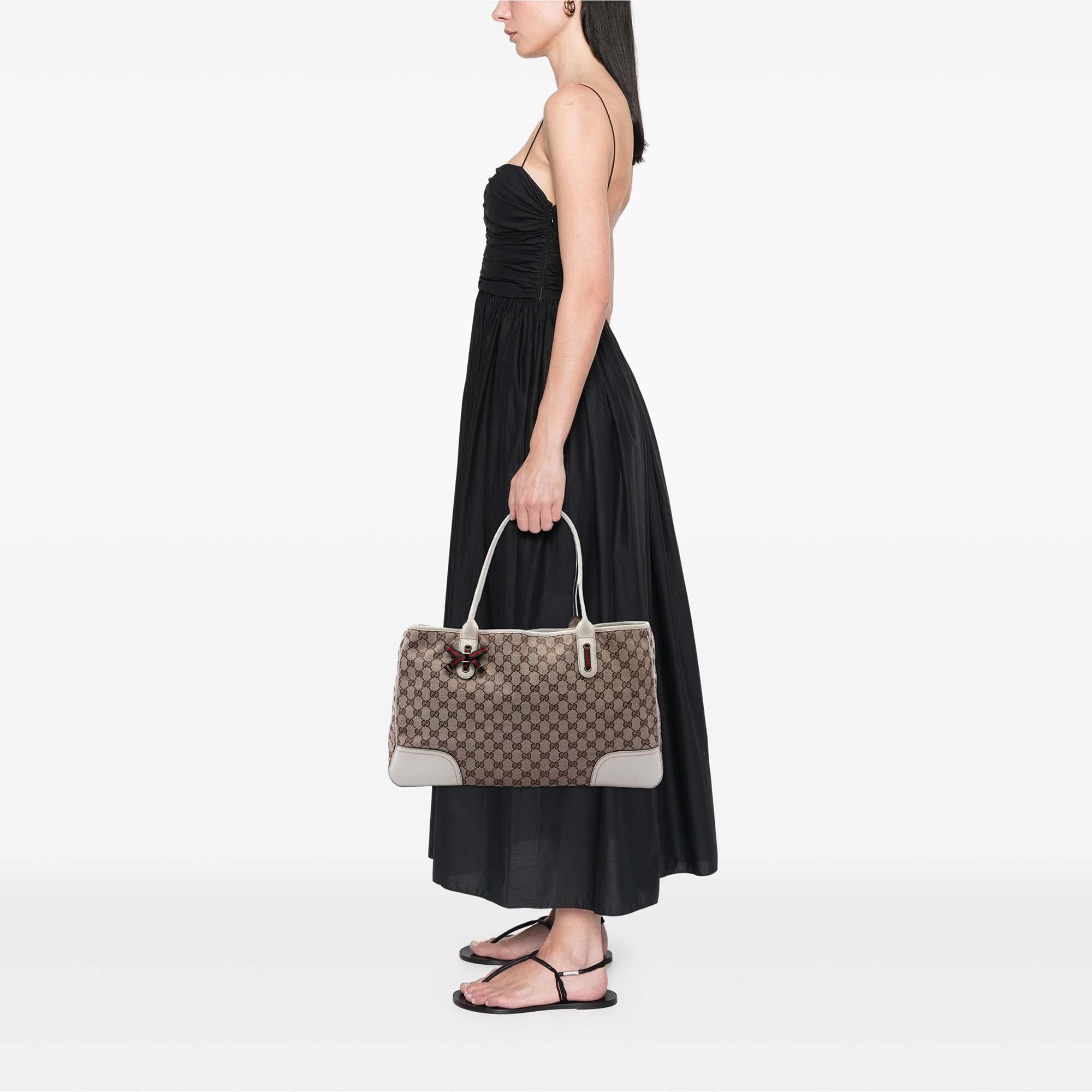 Gucci GG Canvas Web Princy Tote