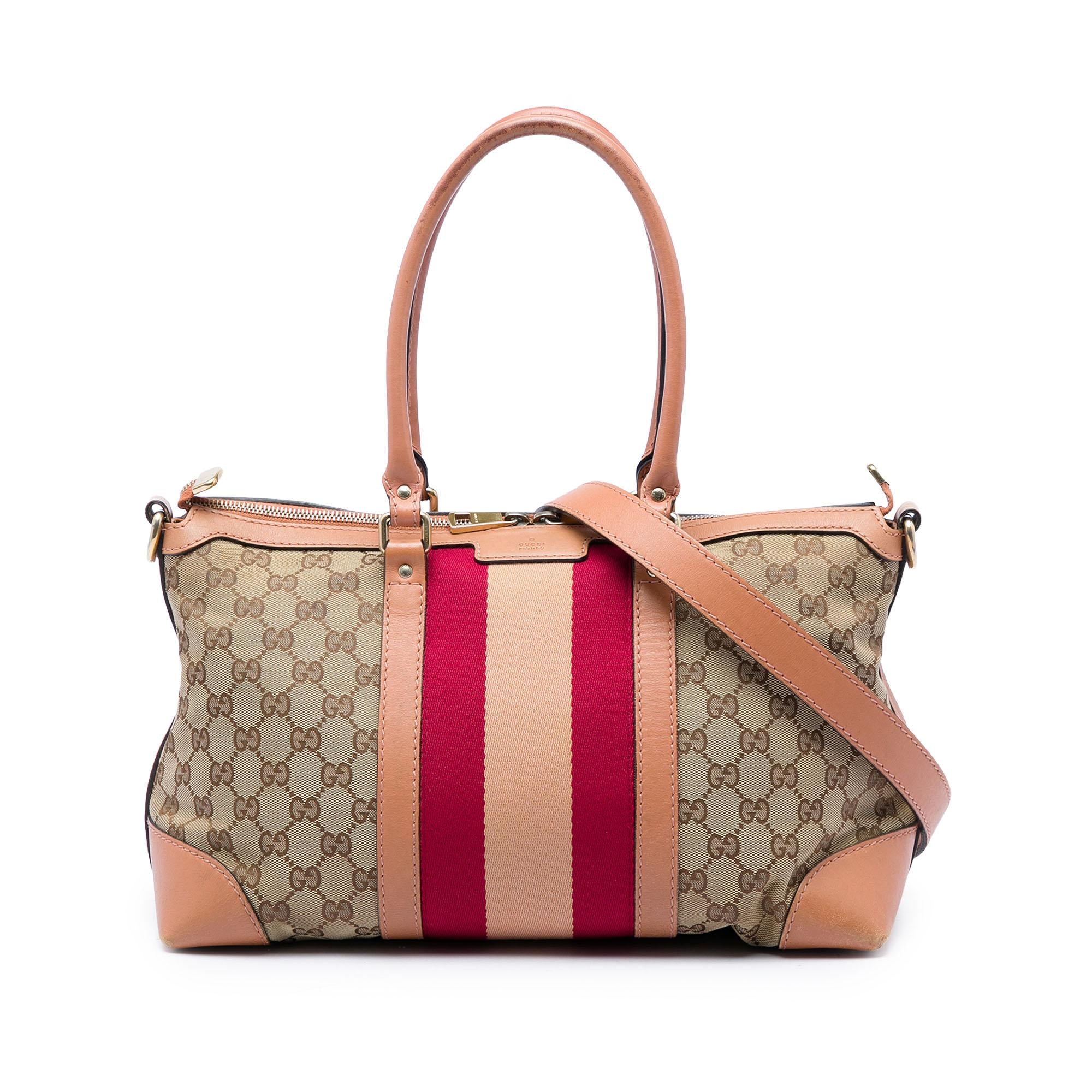 Gucci GG Canvas Web Satchel